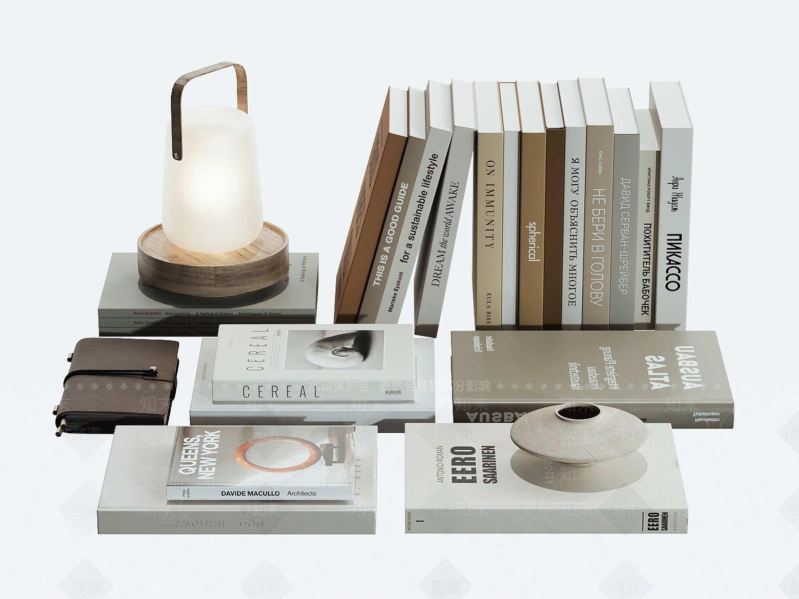 书籍3D模型下载【ID:1203358302】