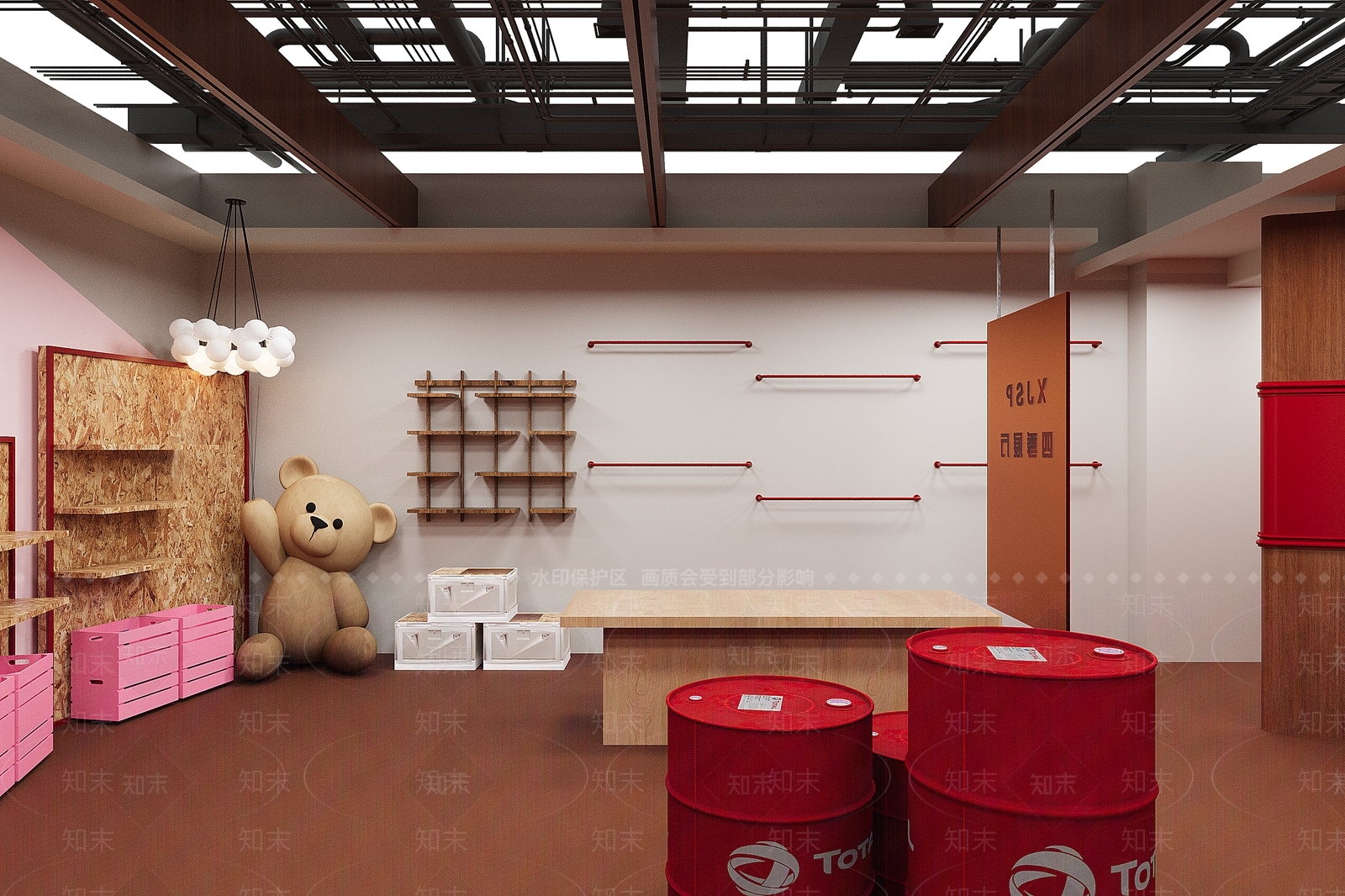 现代工业其他展厅3D模型下载【ID:1203374438】