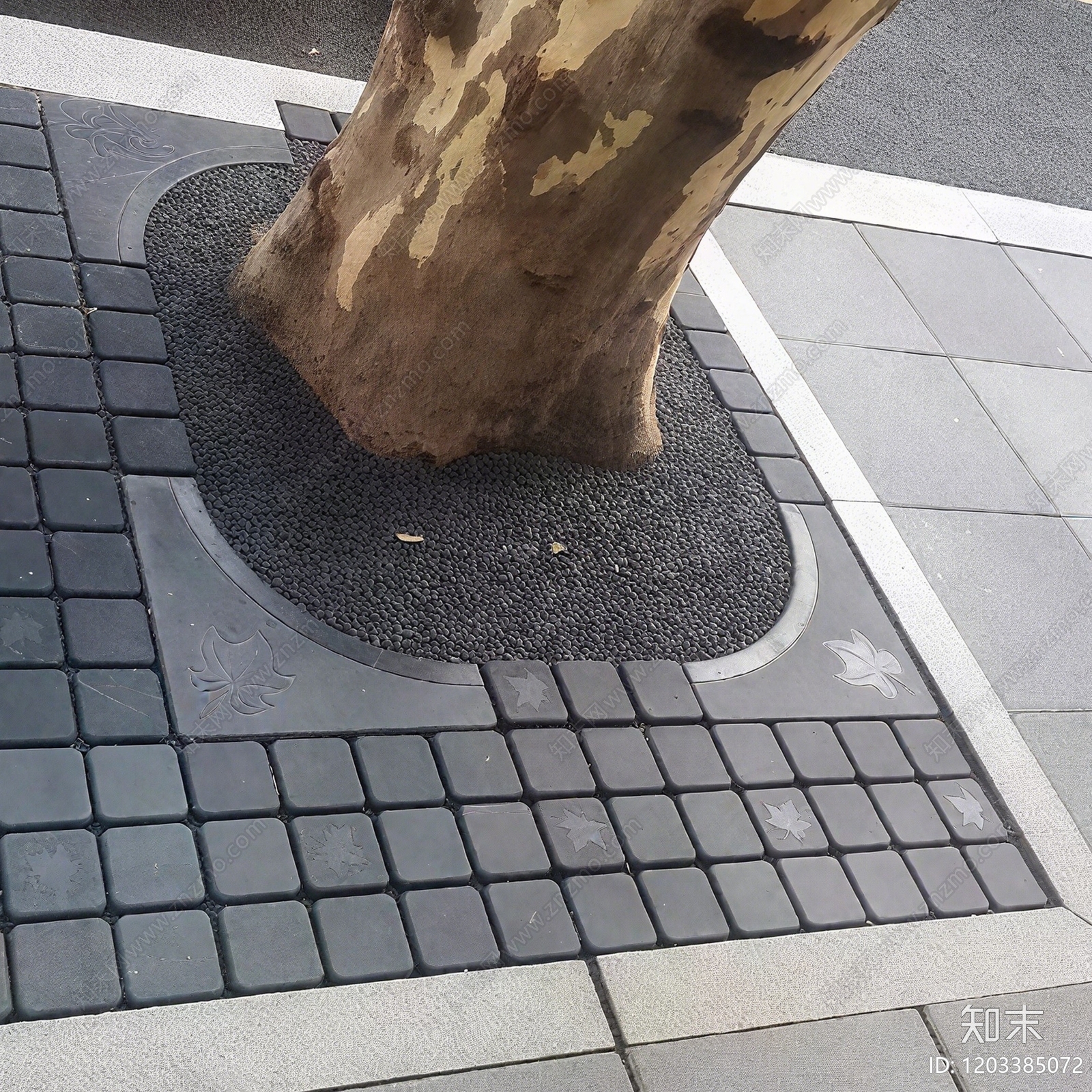 现代树池施工图下载【ID:1203385072】