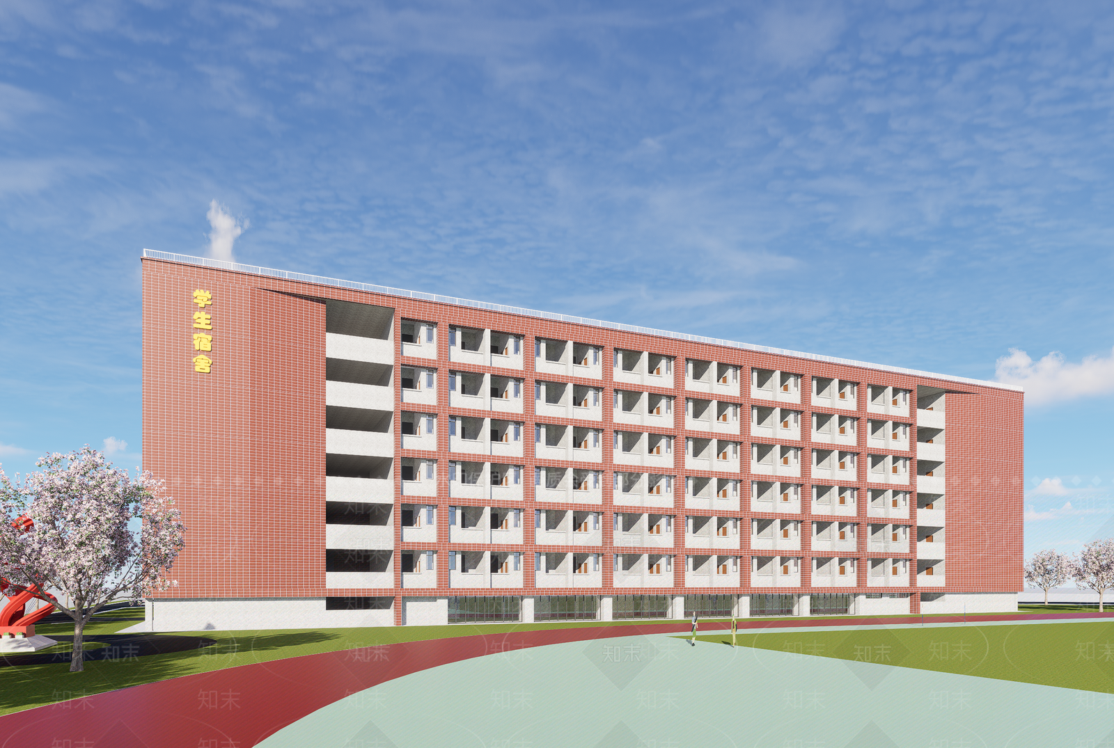 现代学生宿舍SU模型下载【ID:1203413197】