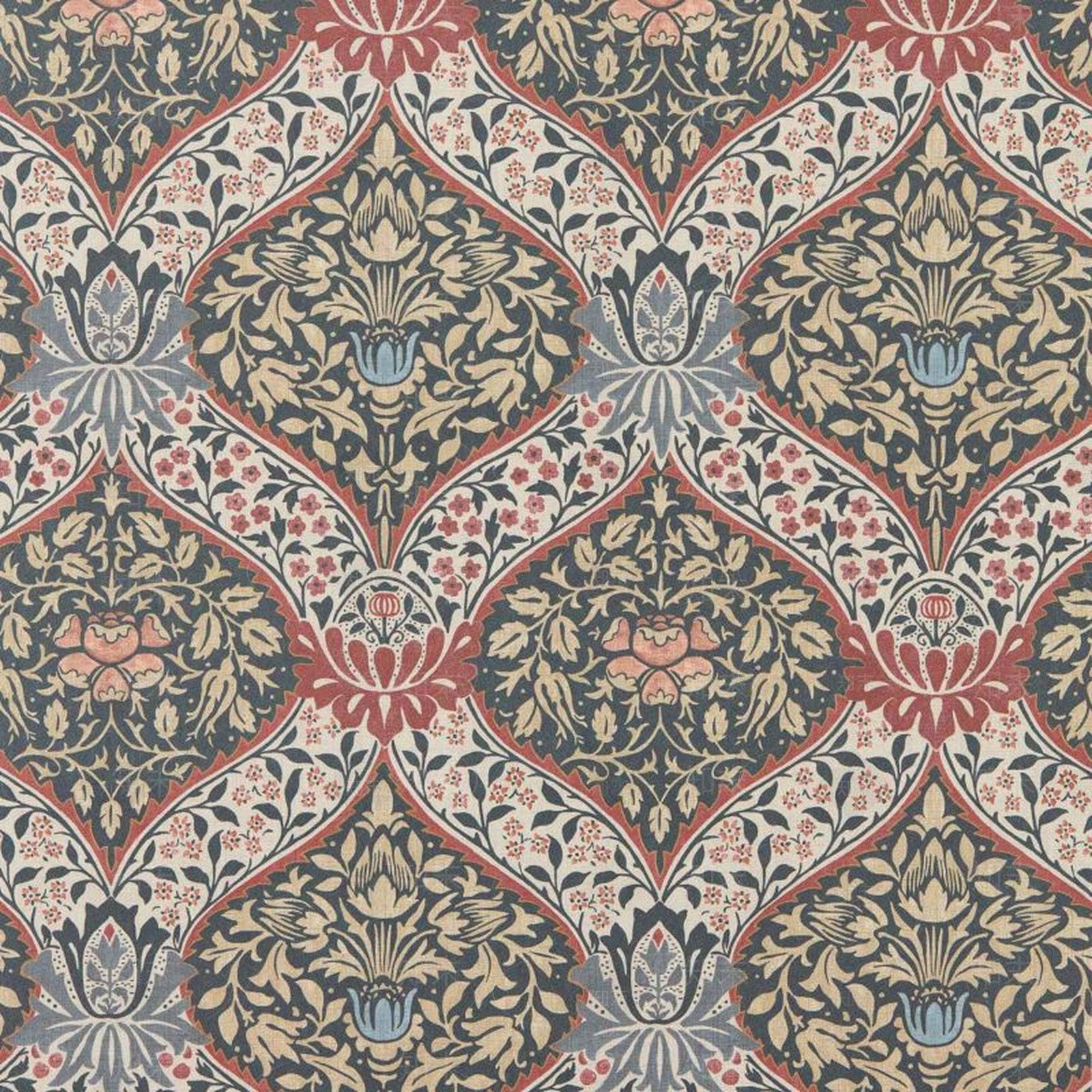 美式法式花纹壁纸贴图下载【ID:1203415624】