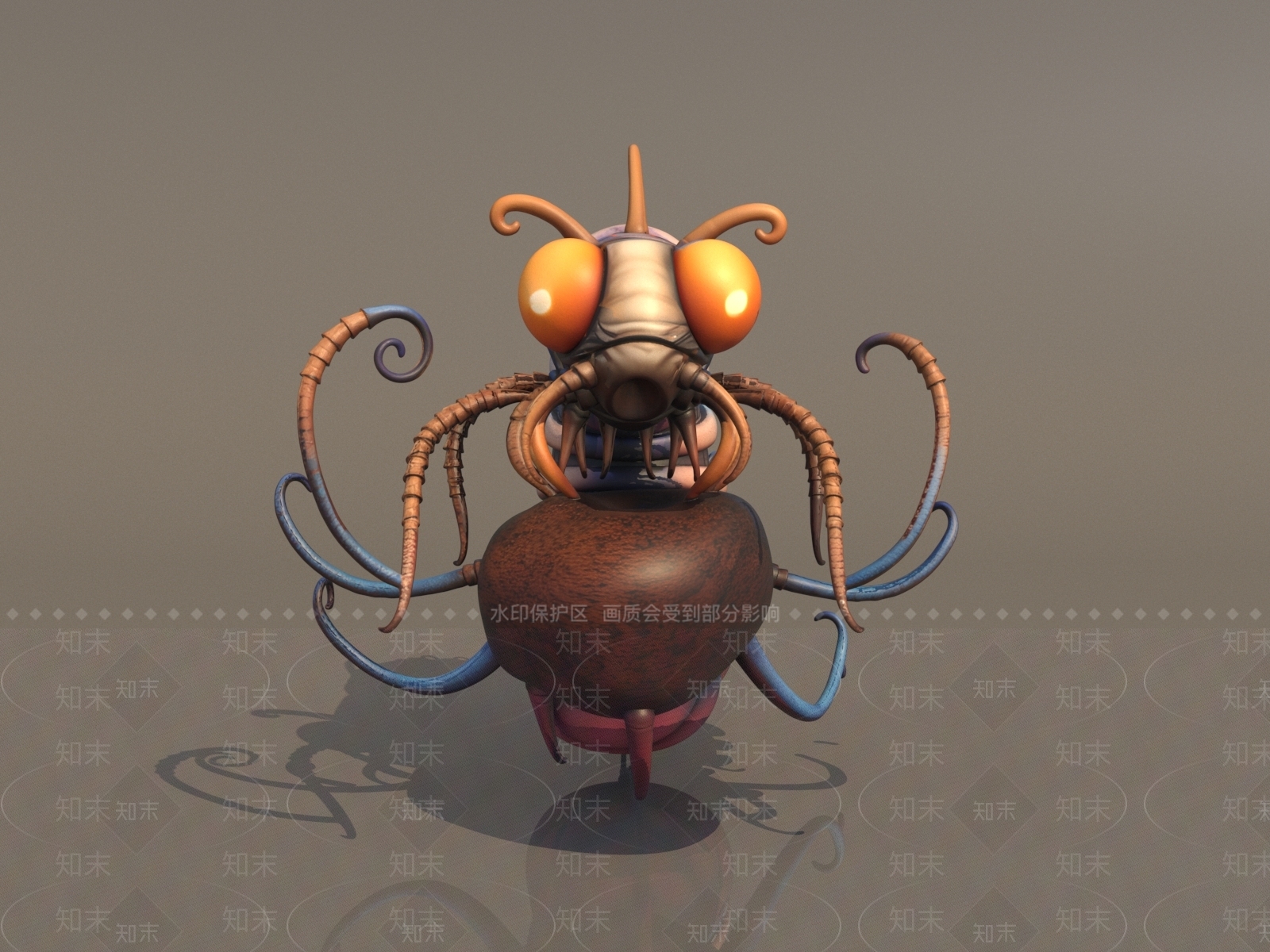 其他动物3D模型下载【ID:1203440163】