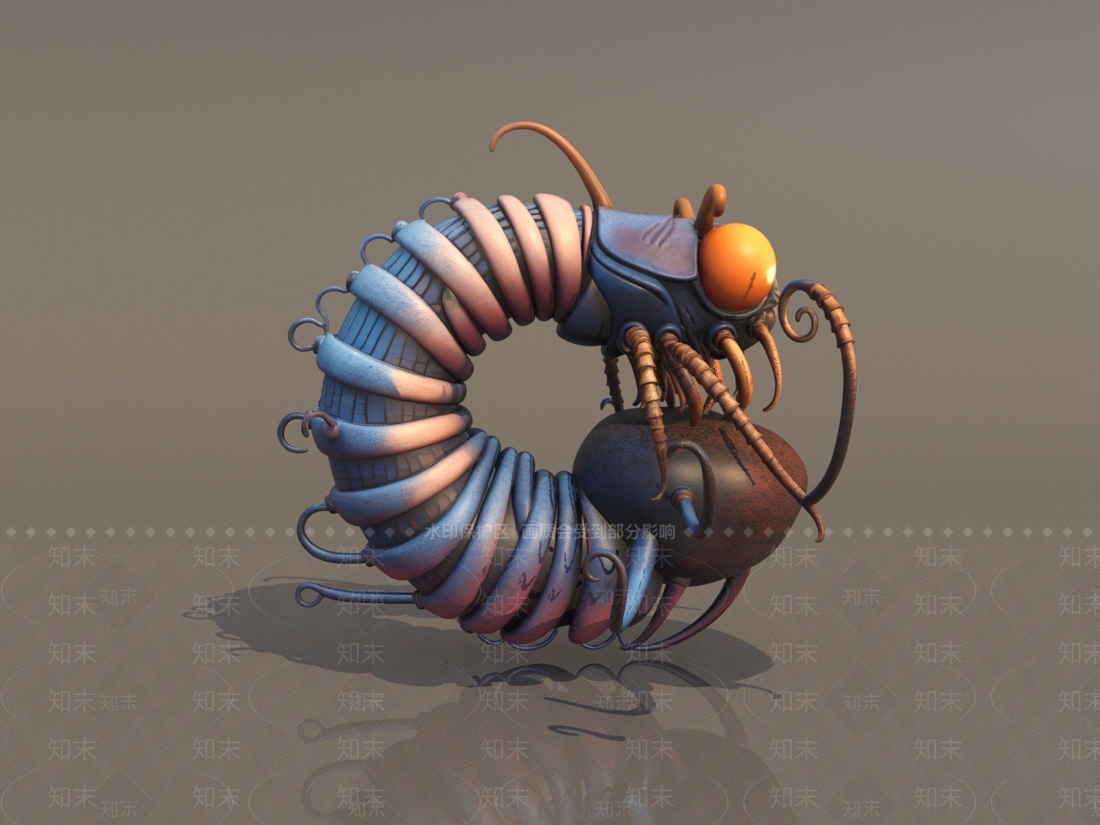 其他动物3D模型下载【ID:1203440163】