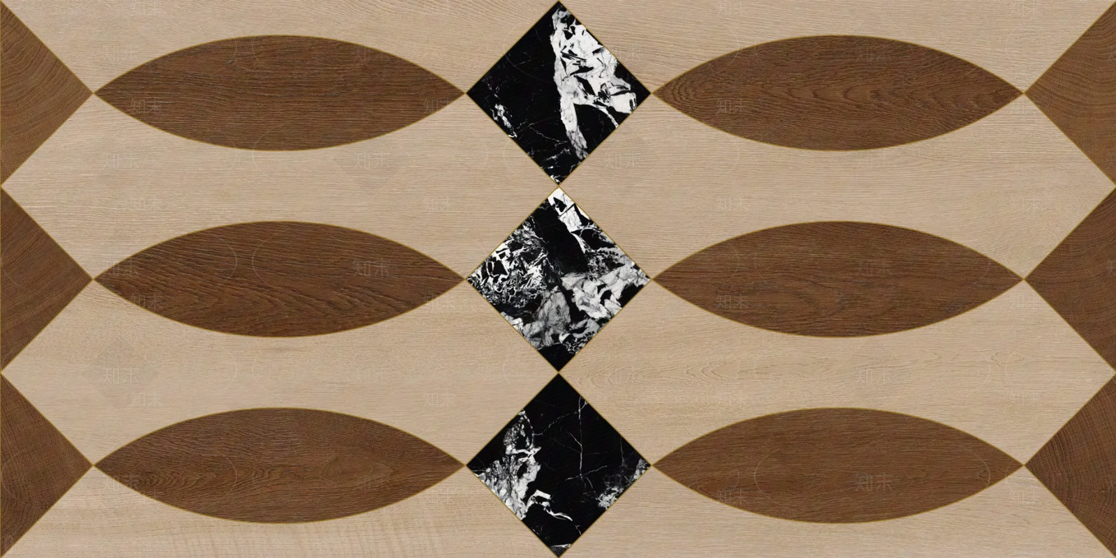 现代新中式拼花木地板贴图下载【ID:1203442552】