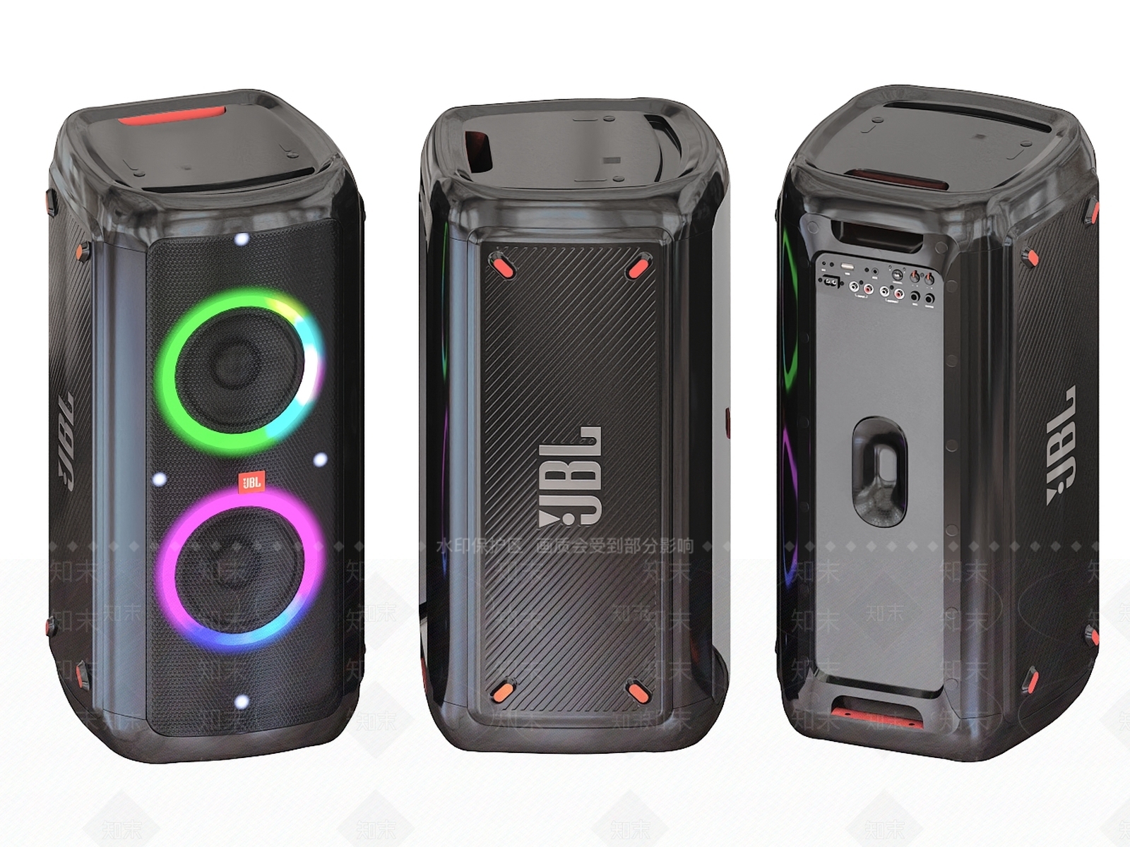 现代舞台音响3D模型下载【ID:1203447412】