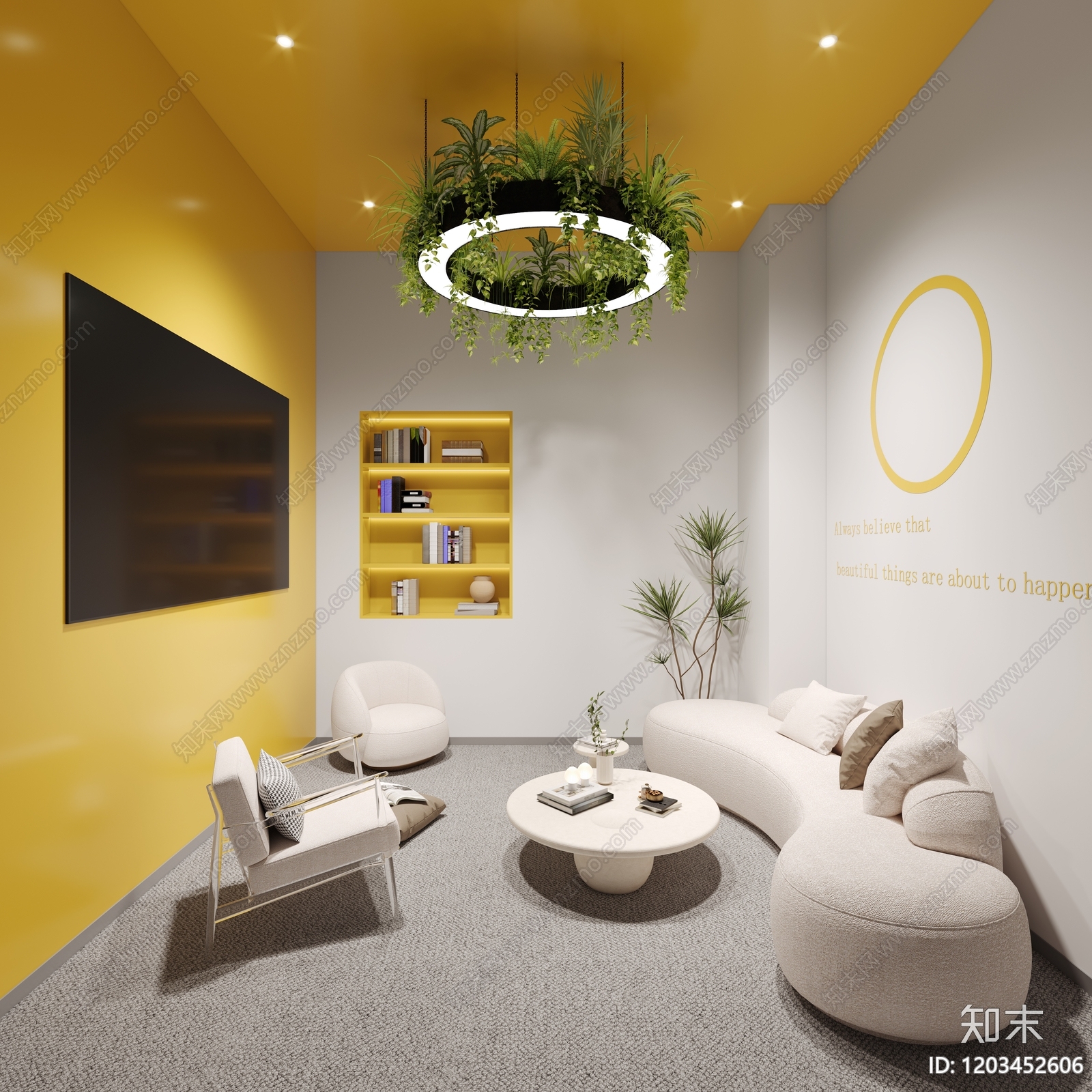 现代整体办公空间cad施工图下载【ID:1203452606】