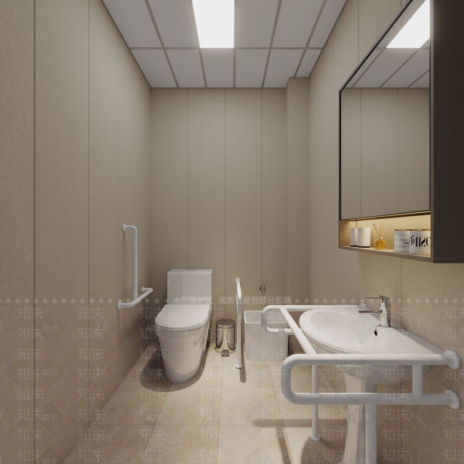 现代新中式其他公共空间3D模型下载【ID:1203461354】
