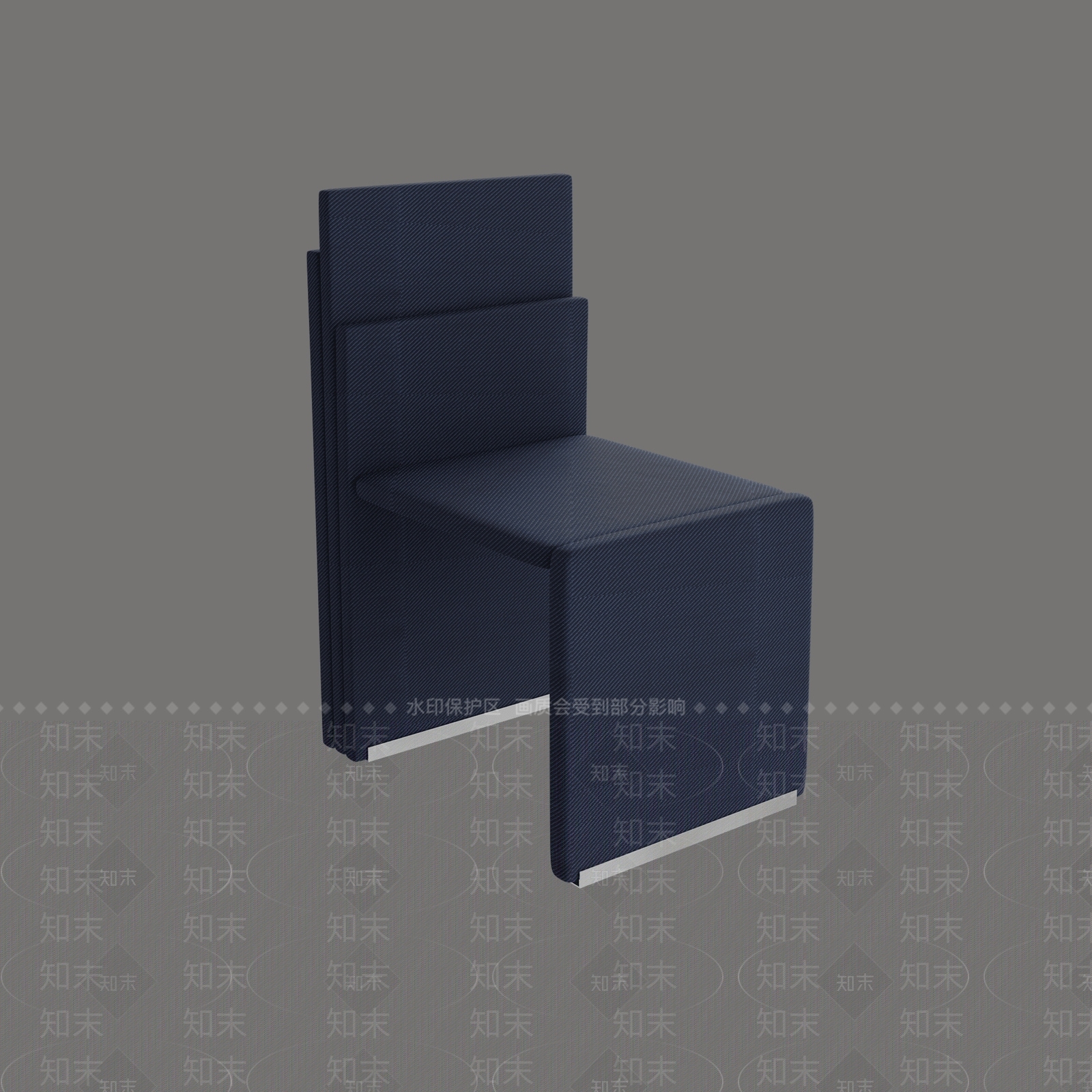 现代休闲椅3D模型下载【ID:1203463985】