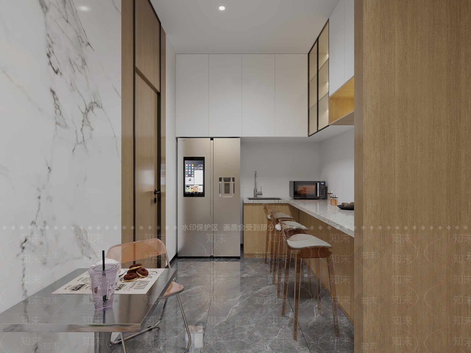 现代办公大厅3D模型下载【ID:1203465312】