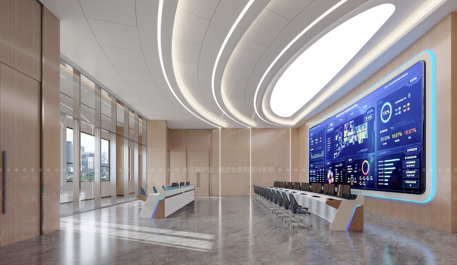 现代其他办公空间3D模型下载【ID:1203466902】