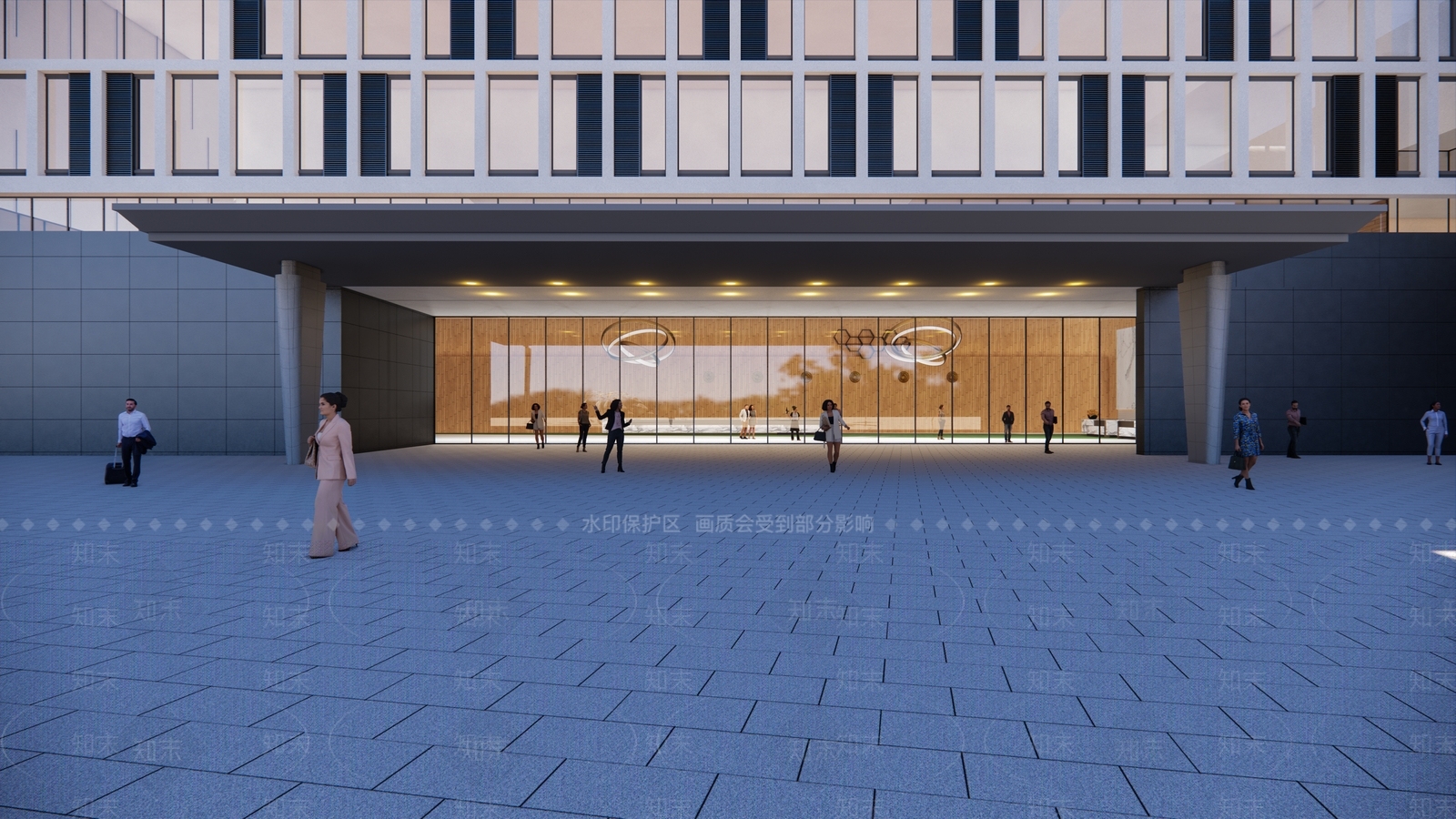 现代其他公共建筑SU模型下载【ID:1203467941】