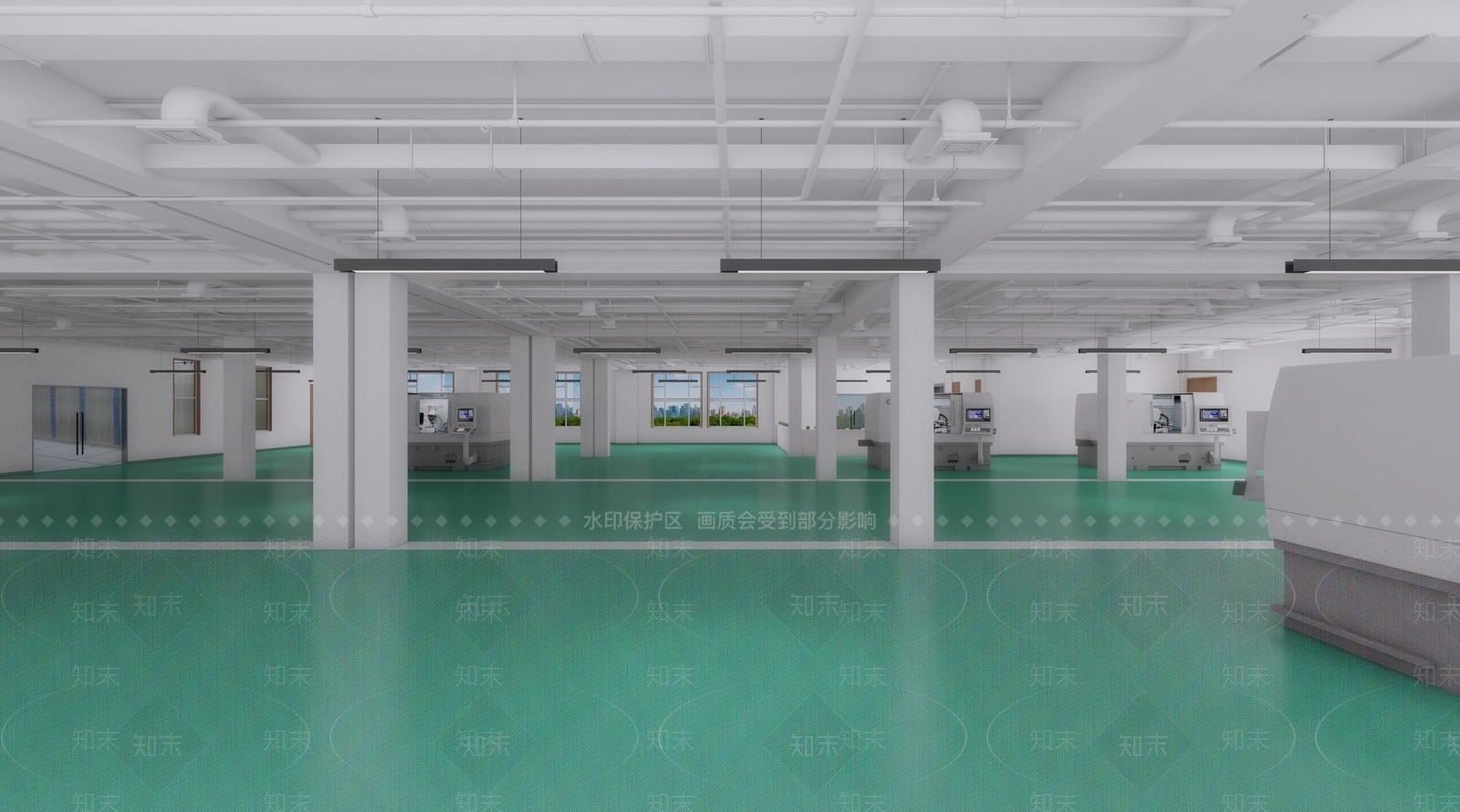 现代工业其他商业空间3D模型下载【ID:1203784501】