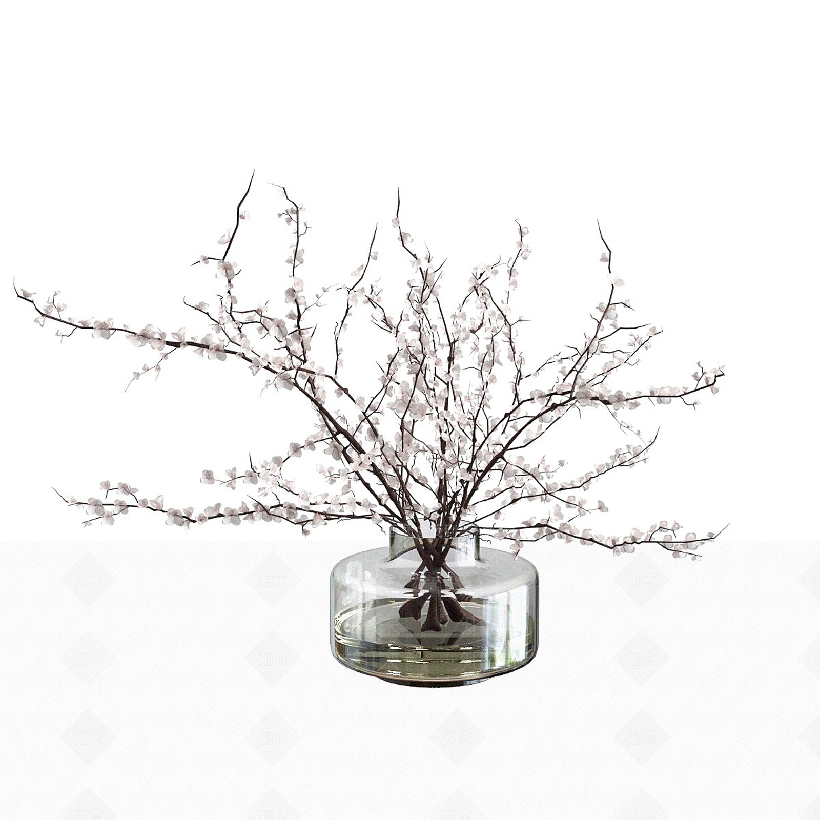 现代欧式花钵3D模型下载【ID:1203469462】