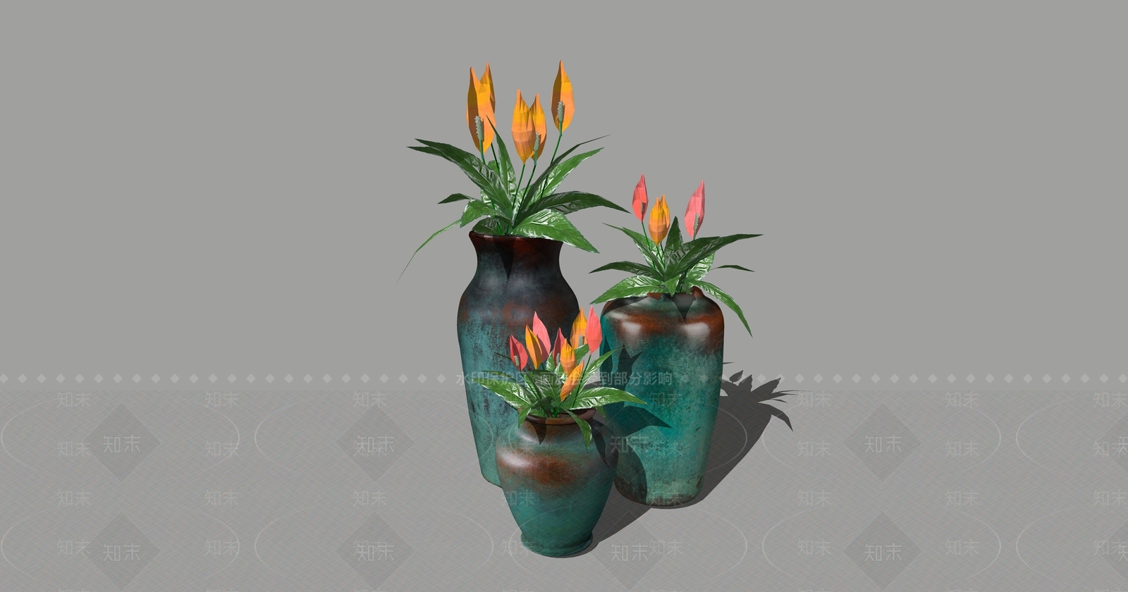 盆栽SU模型下载【ID:1203469912】