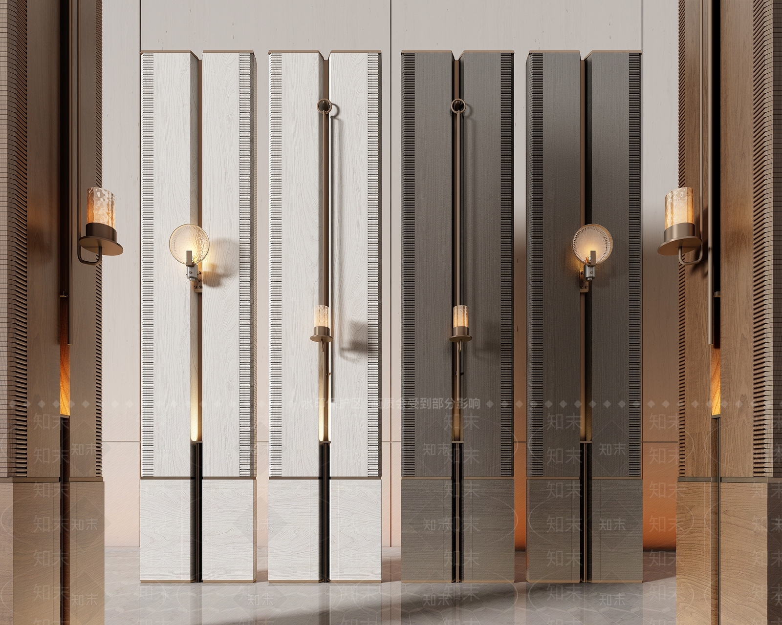 现代意式屏风3D模型下载【ID:1203480506】