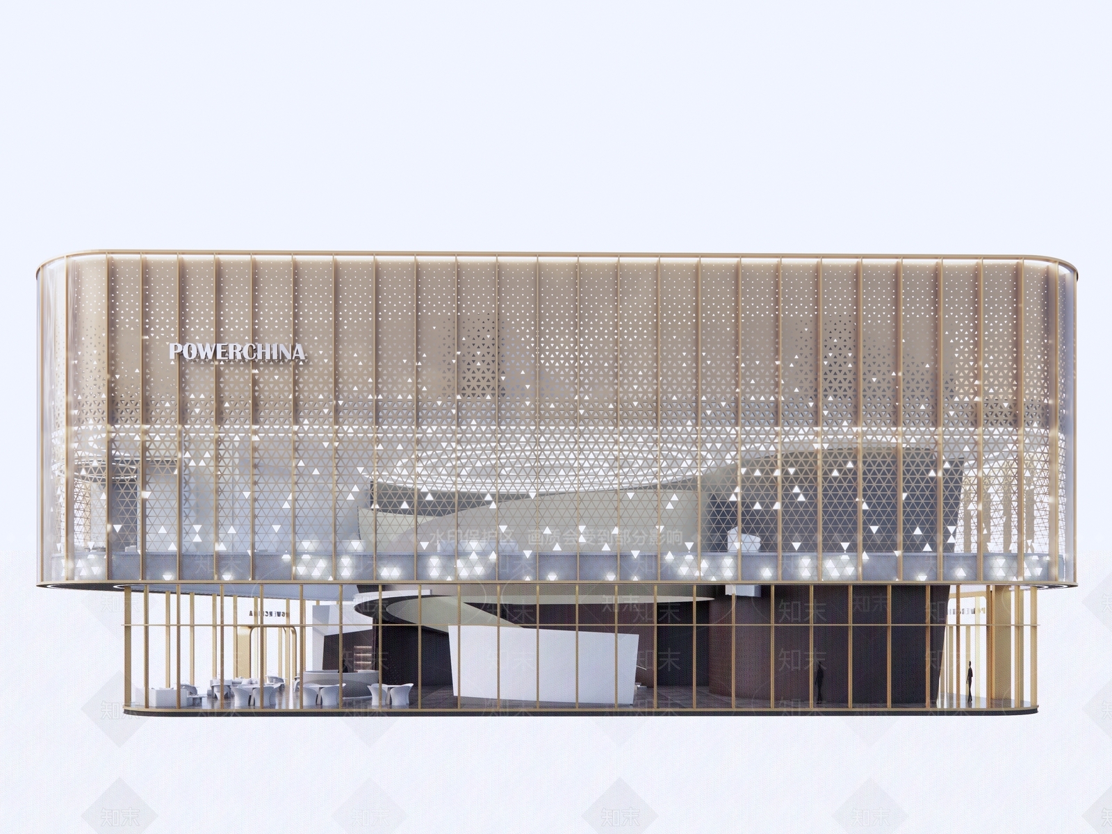 现代酒店建筑SU模型下载【ID:1203484865】