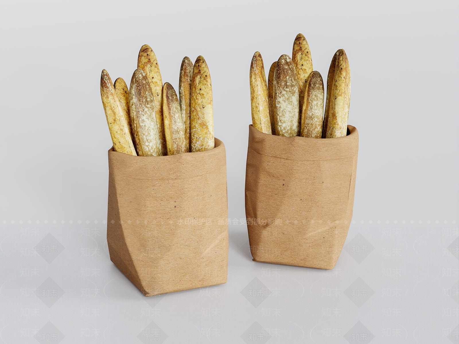 现代甜品面包店3D模型下载【ID:1203490468】