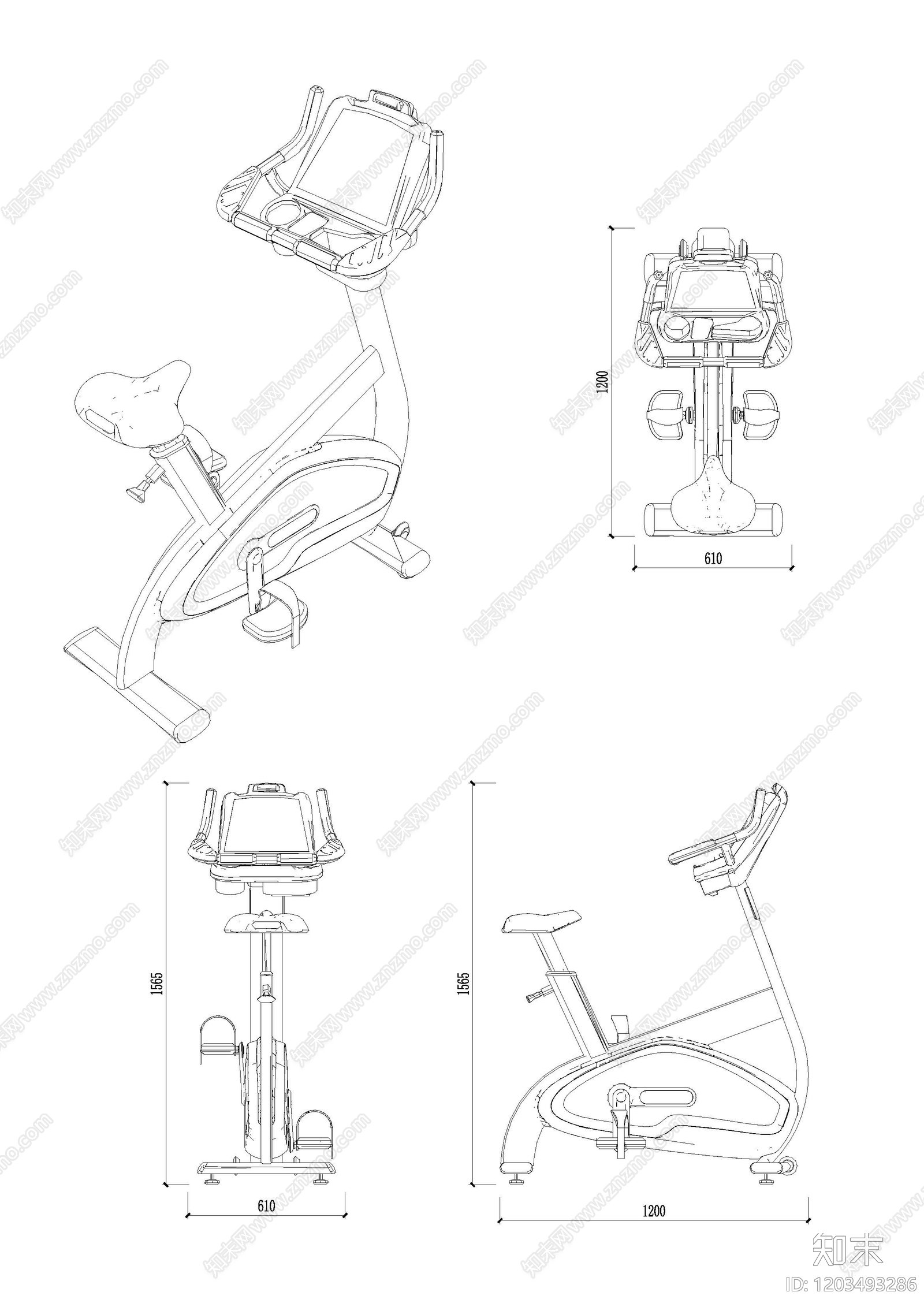 电器三视图施工图下载【ID:1203493286】