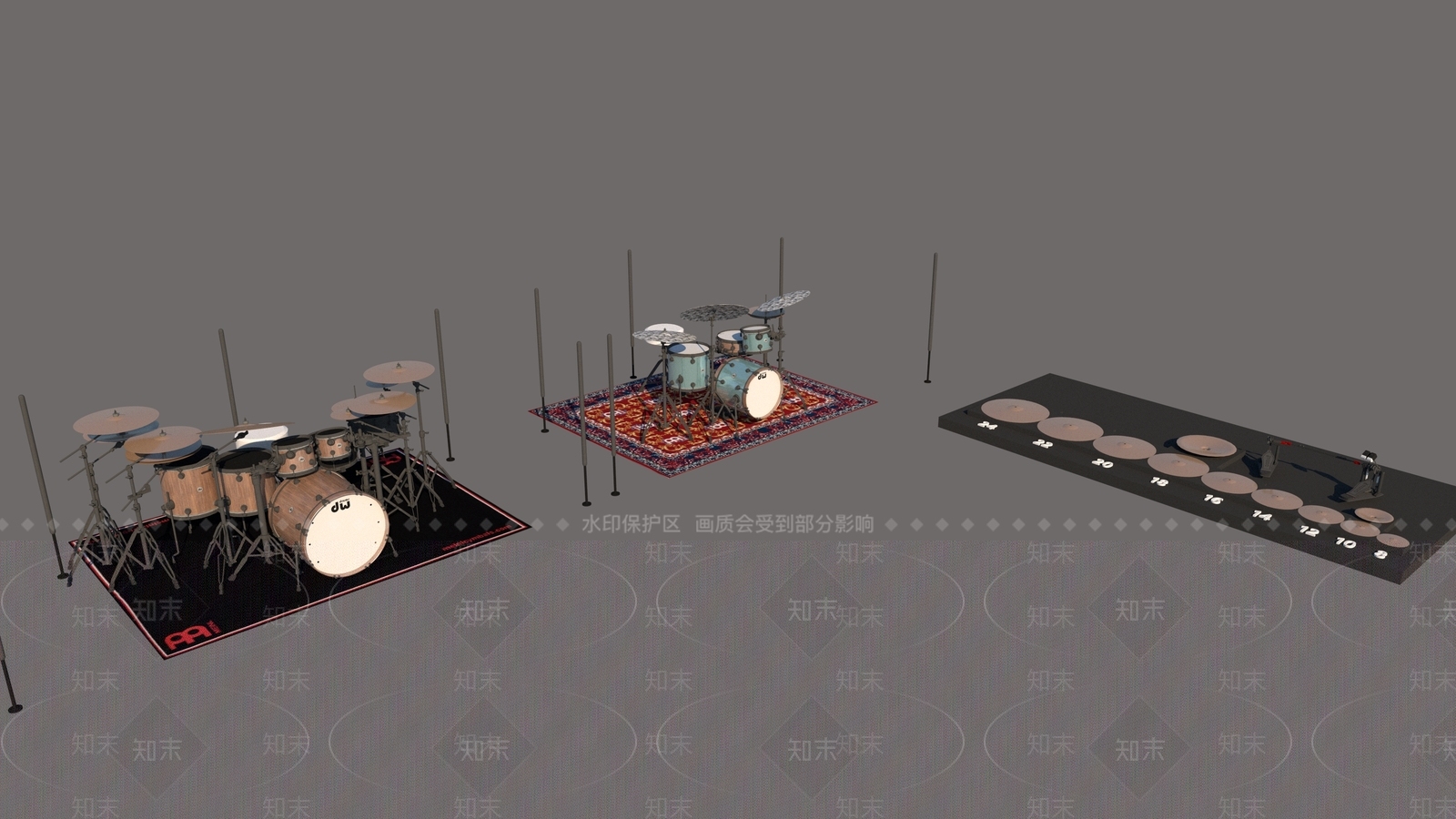 乐器SU模型下载【ID:1203493776】