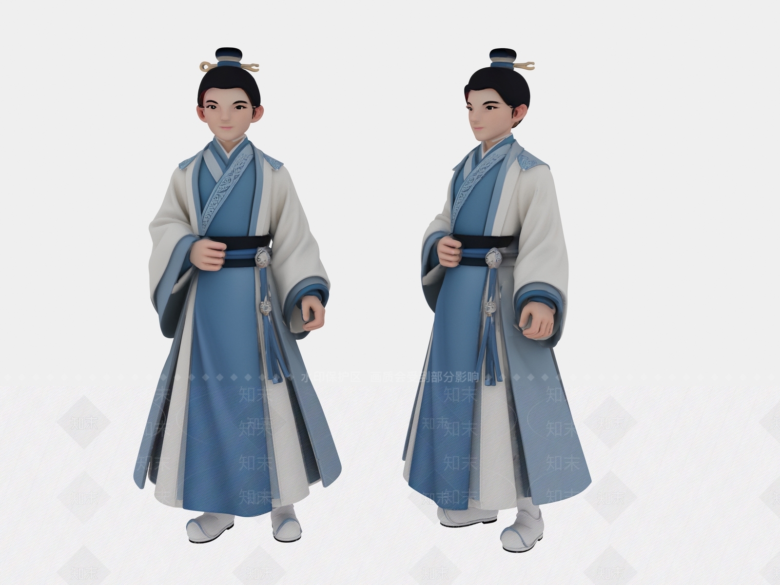 虚拟人物3D模型下载【ID:1203493990】