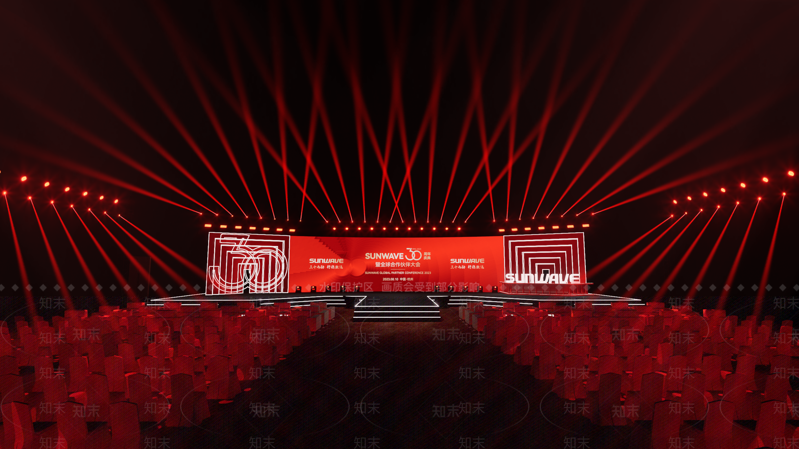 现代室内舞台SU模型下载【ID:1203495877】