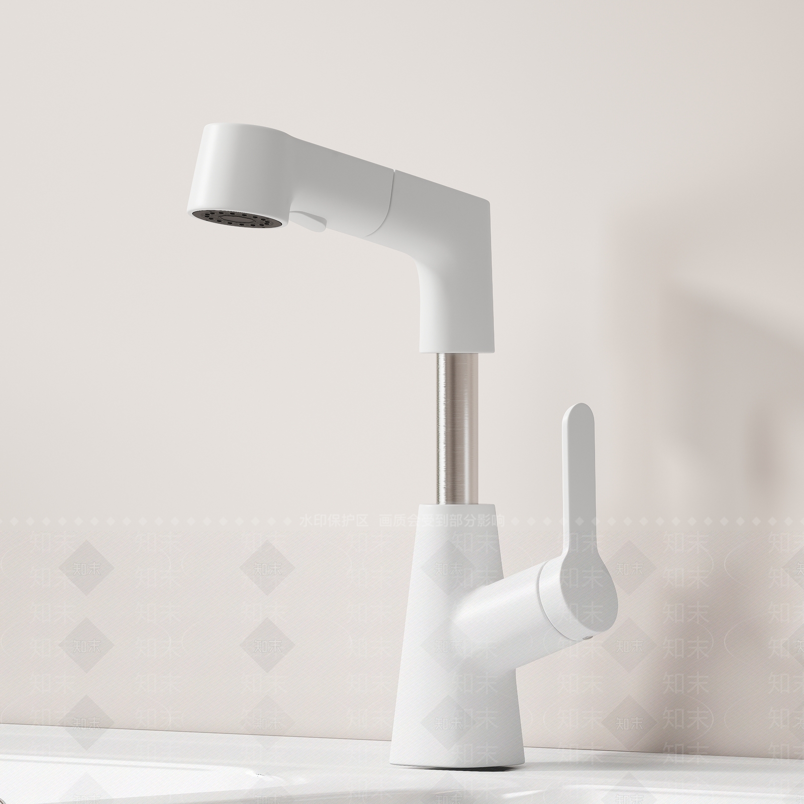 现代轻奢水龙头3D模型下载【ID:1203566482】