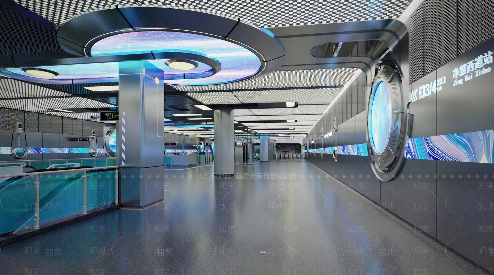 现代其他公共空间SU模型下载【ID:1203500802】