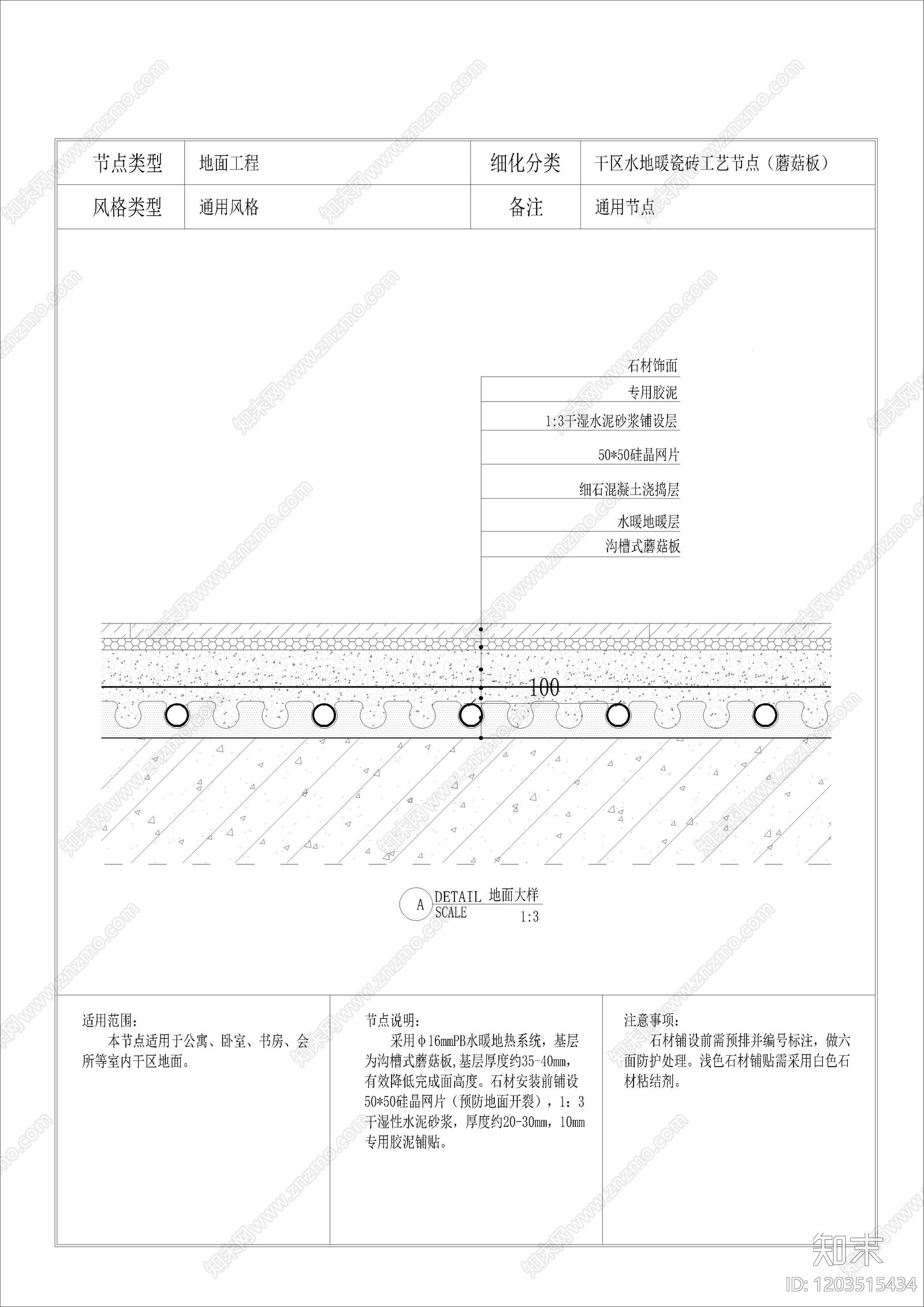 地面综合节点施工图下载【ID:1203515434】
