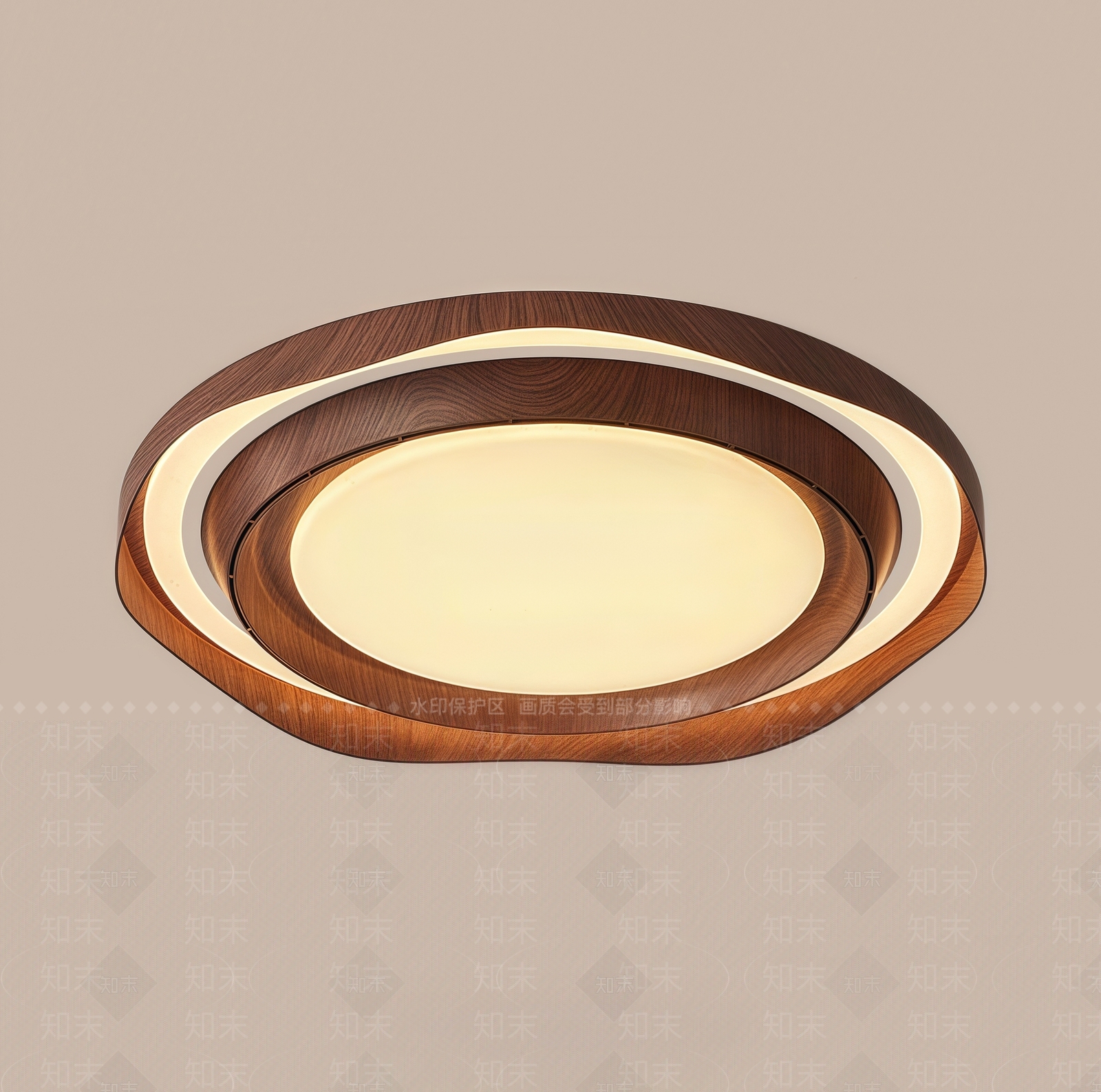 吸顶灯3D模型下载【ID:1203524099】