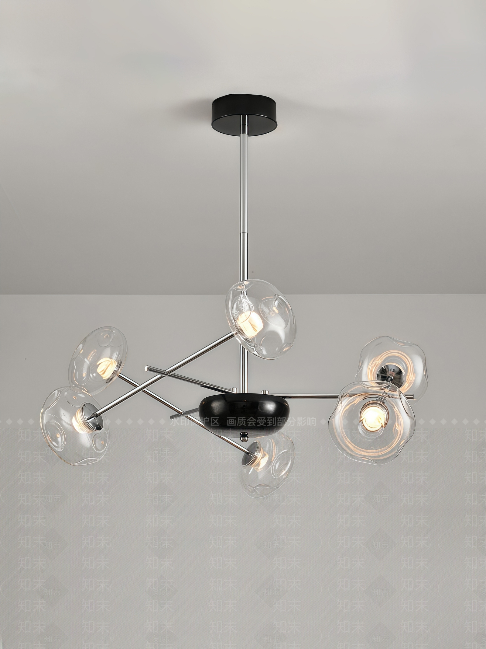 现代简约吊灯3D模型下载【ID:1203524119】