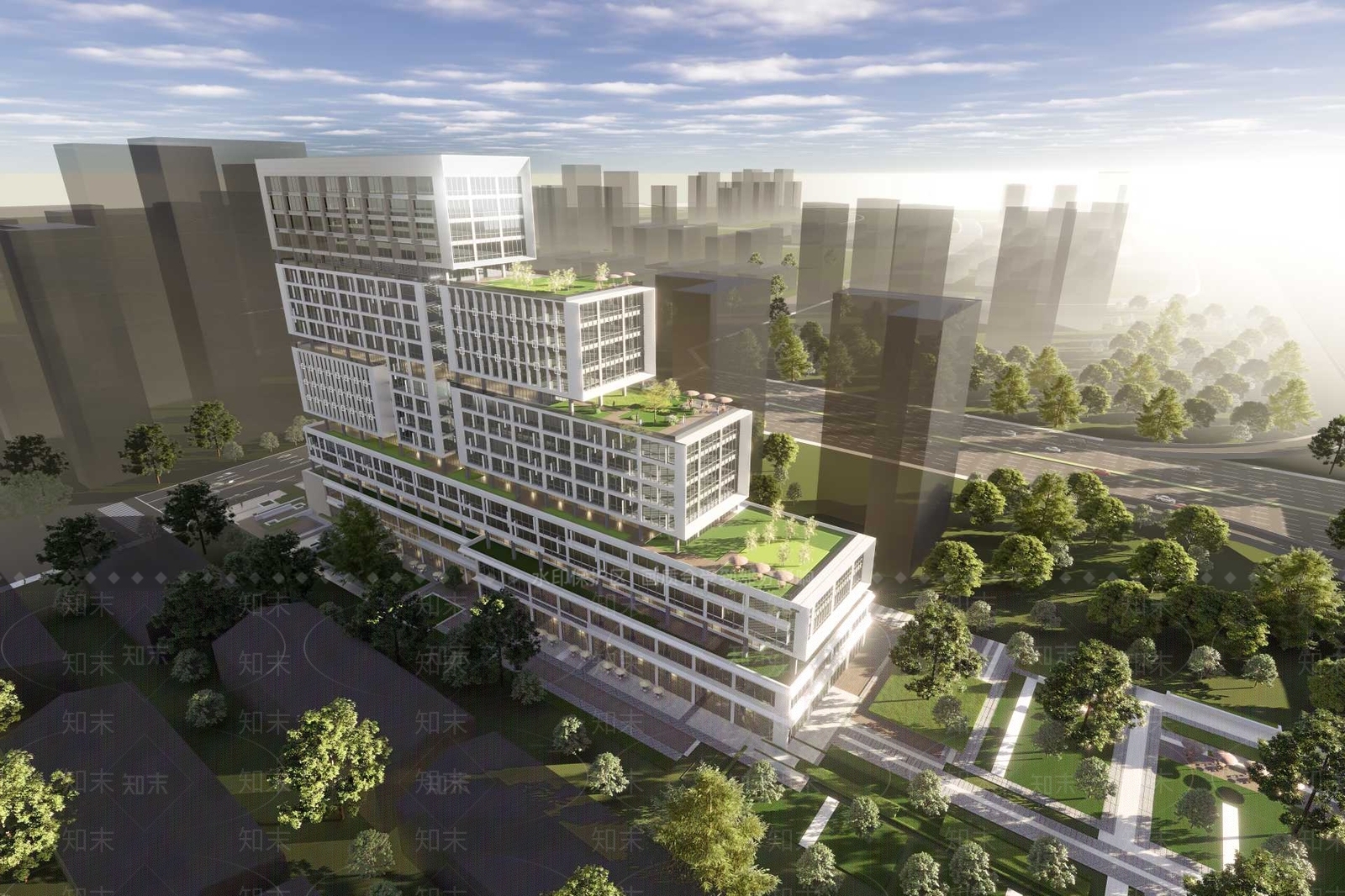 现代其他公共建筑SU模型下载【ID:1203529511】