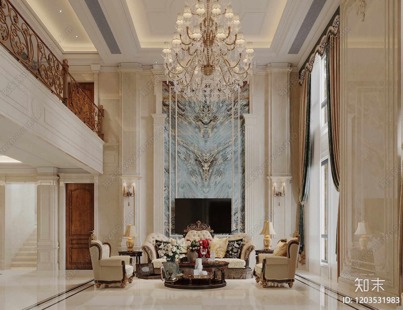 别墅施工图下载【ID:1203531983】