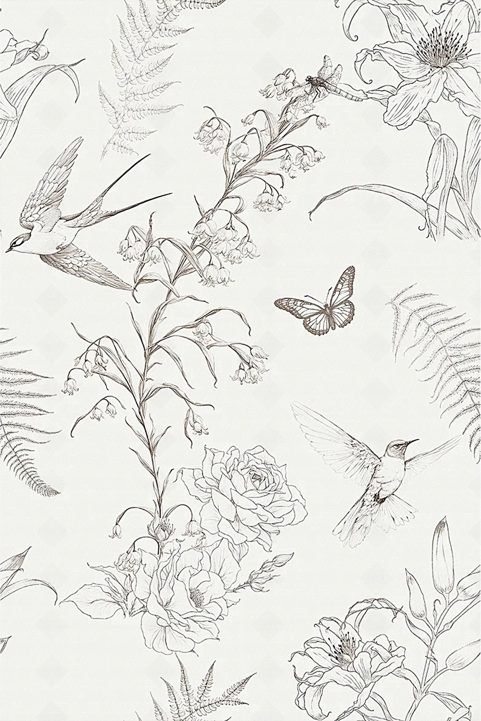 法式复古其他壁纸贴图下载【ID:1203543583】