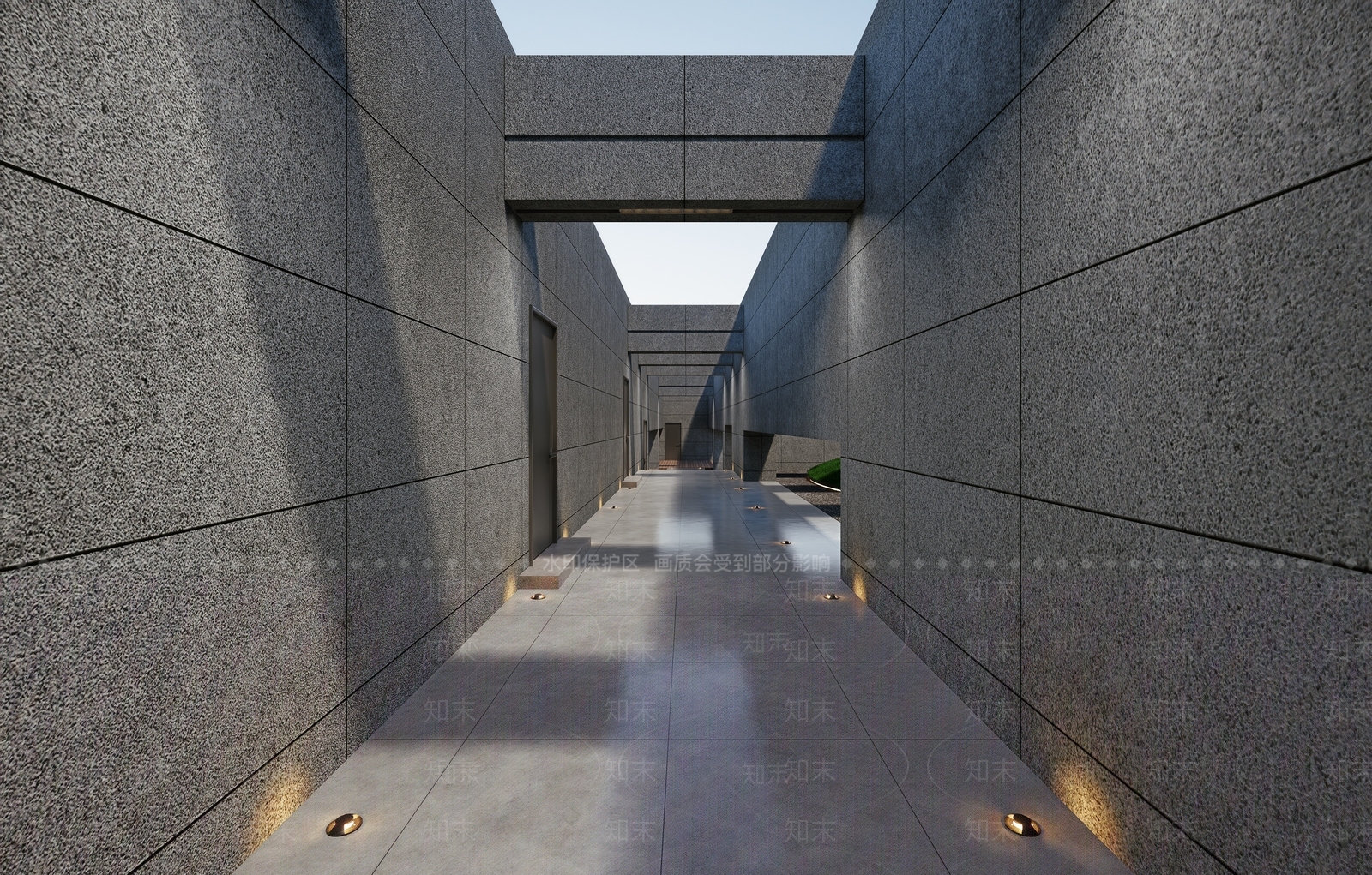 现代屋顶花园SU模型下载【ID:1203545564】