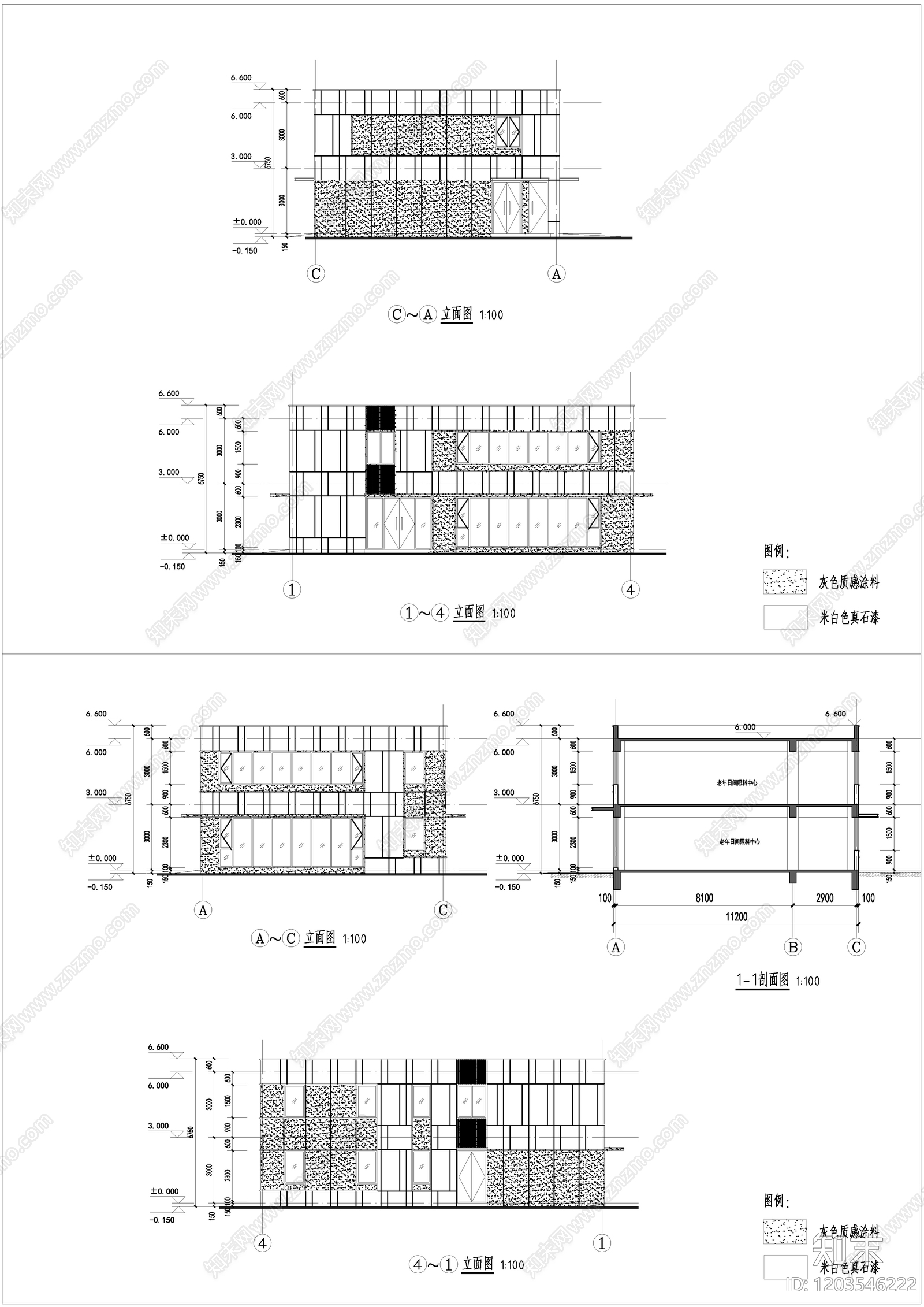现代其他公共建筑cad施工图下载【ID:1203546222】