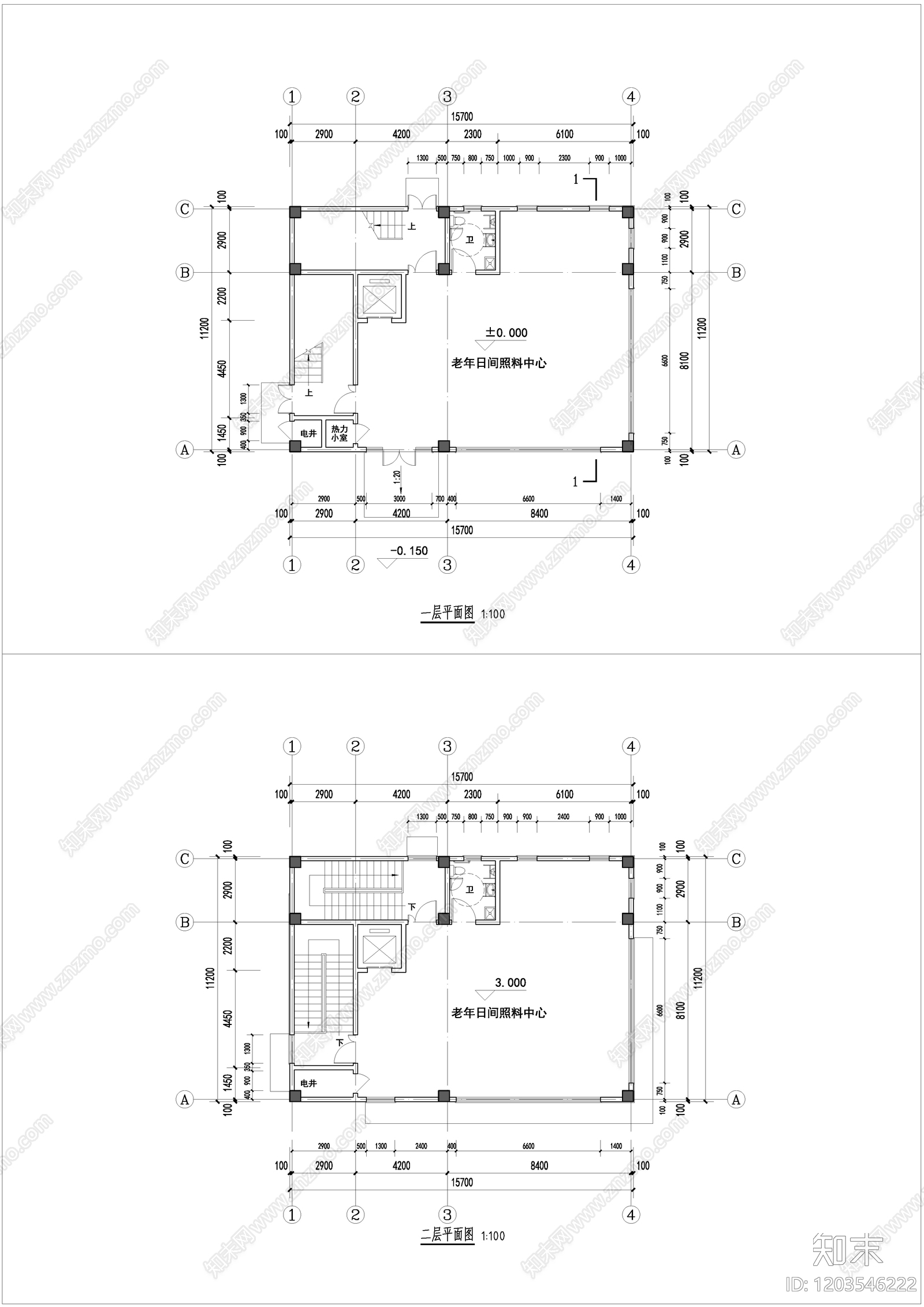 现代其他公共建筑cad施工图下载【ID:1203546222】