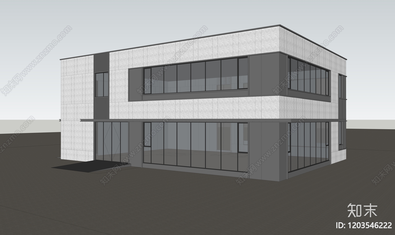 现代其他公共建筑cad施工图下载【ID:1203546222】