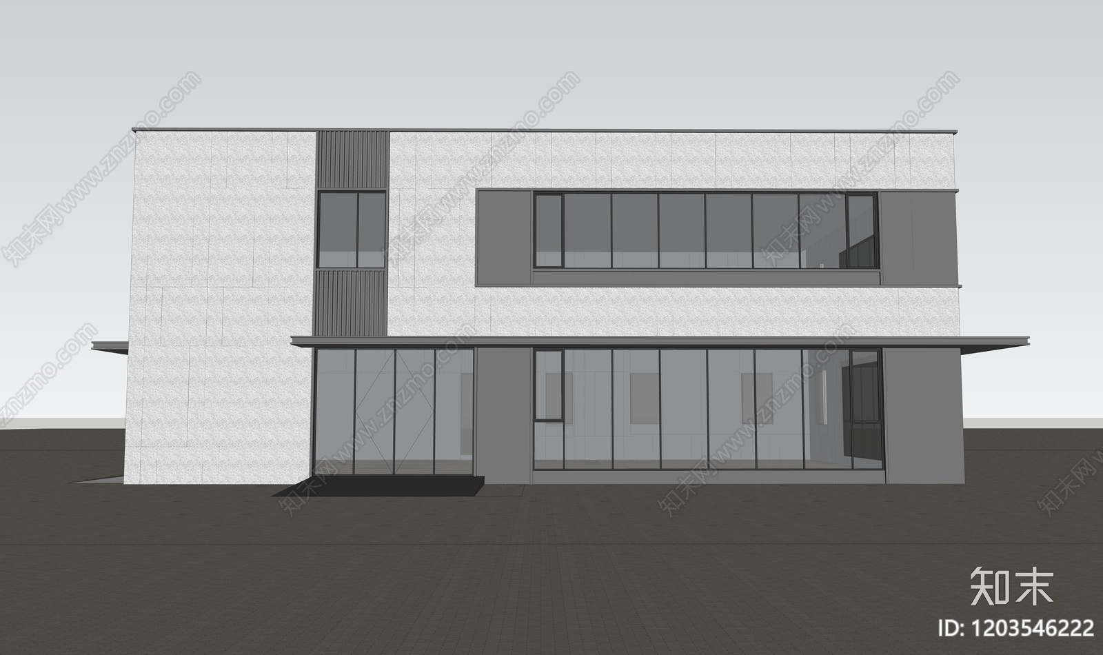 现代其他公共建筑cad施工图下载【ID:1203546222】