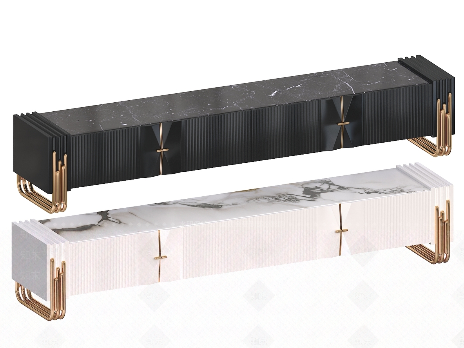 欧式电视柜3D模型下载【ID:1203548115】