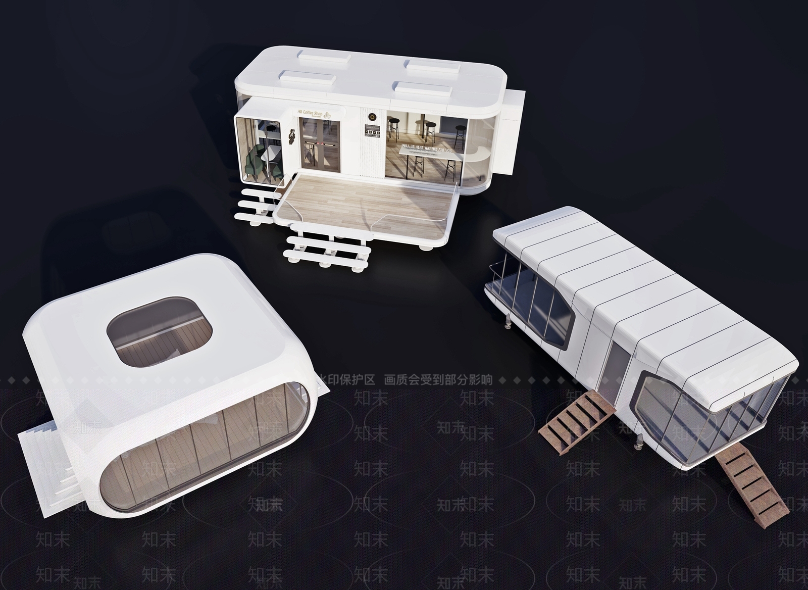 现代太空舱SU模型下载【ID:1203548492】