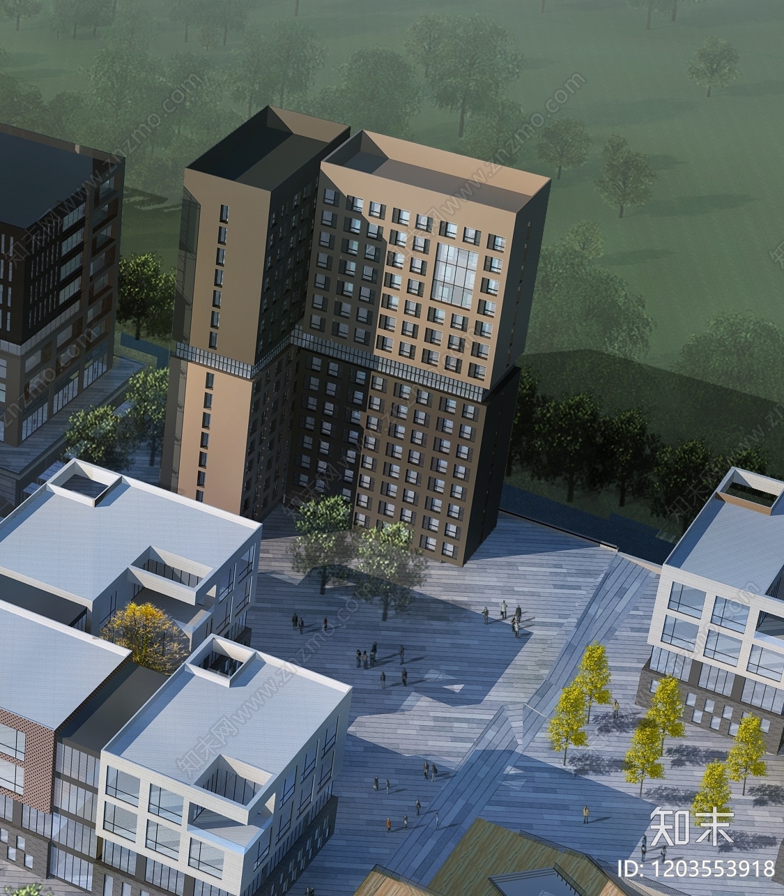 公寓建筑施工图下载【ID:1203553918】