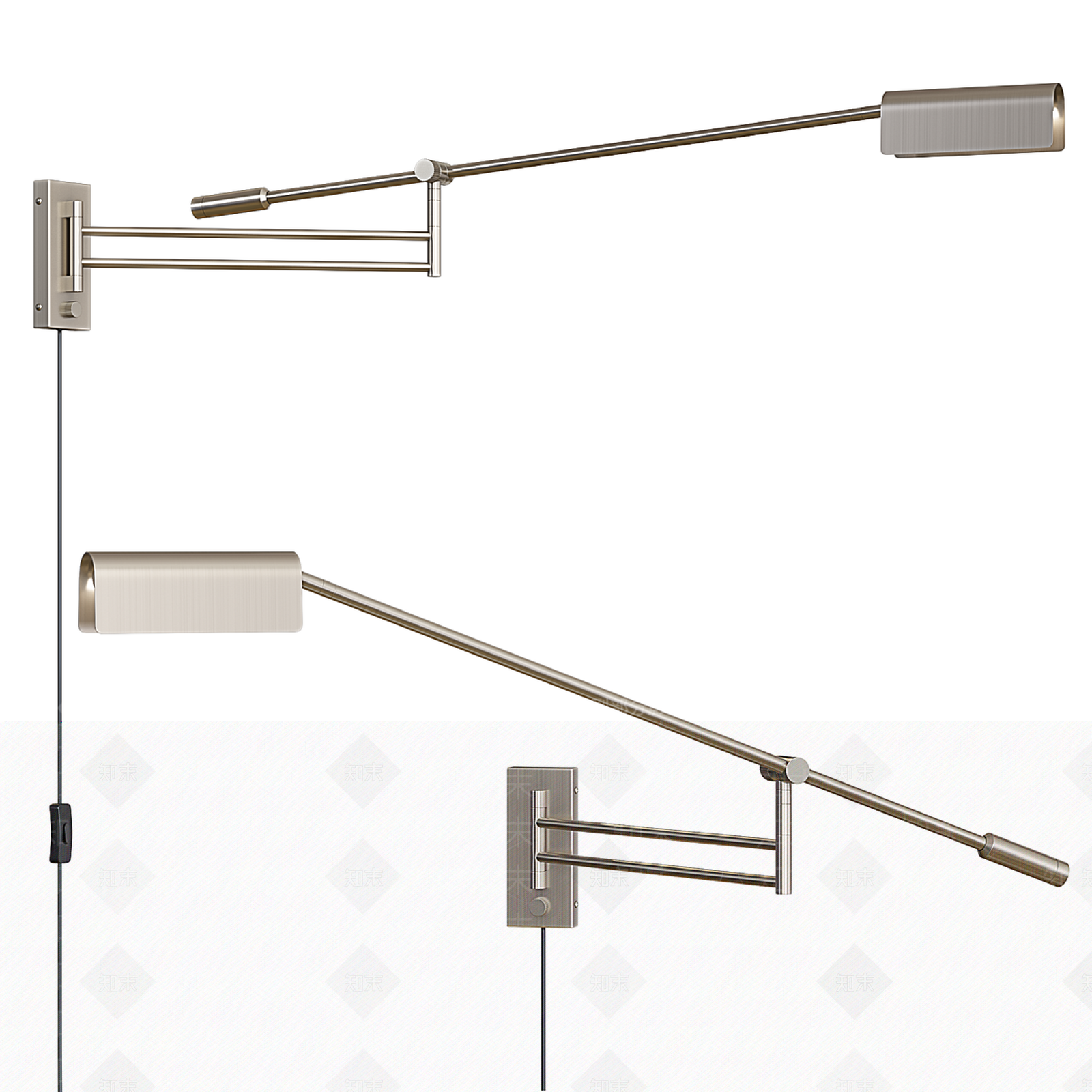 现代落地灯3D模型下载【ID:1203558308】