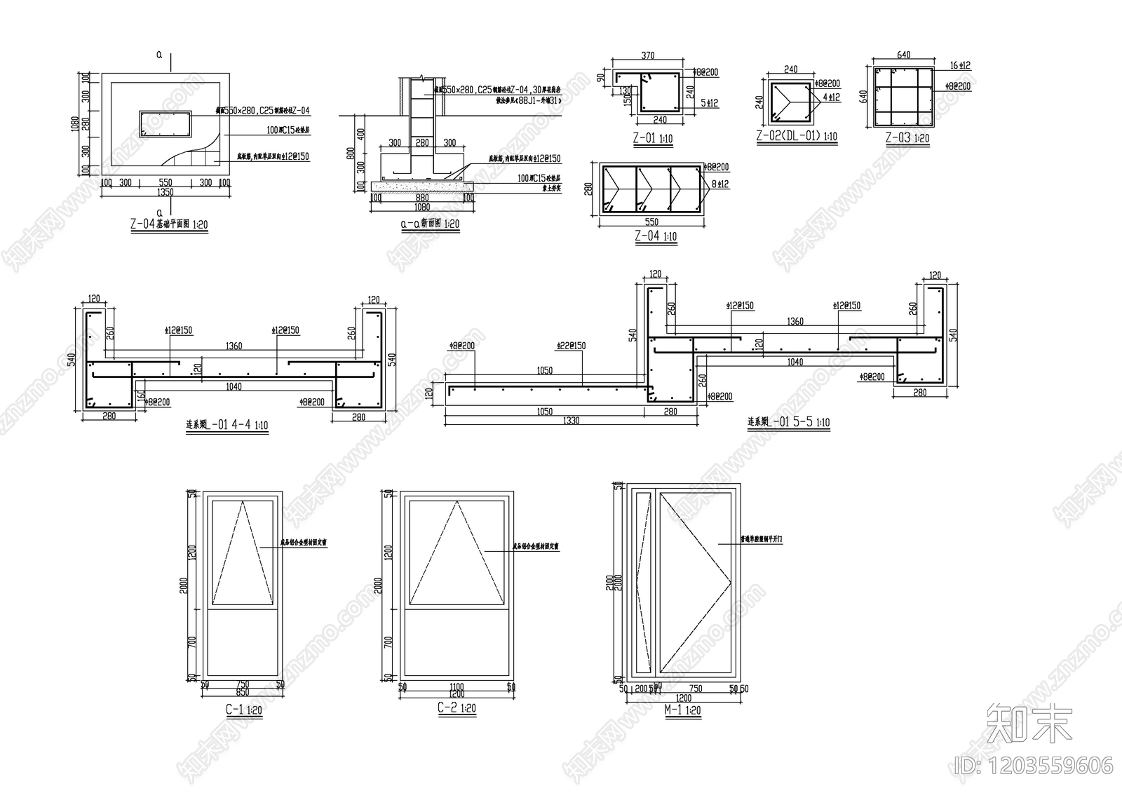 现代门卫室建筑cad施工图下载【ID:1203559606】