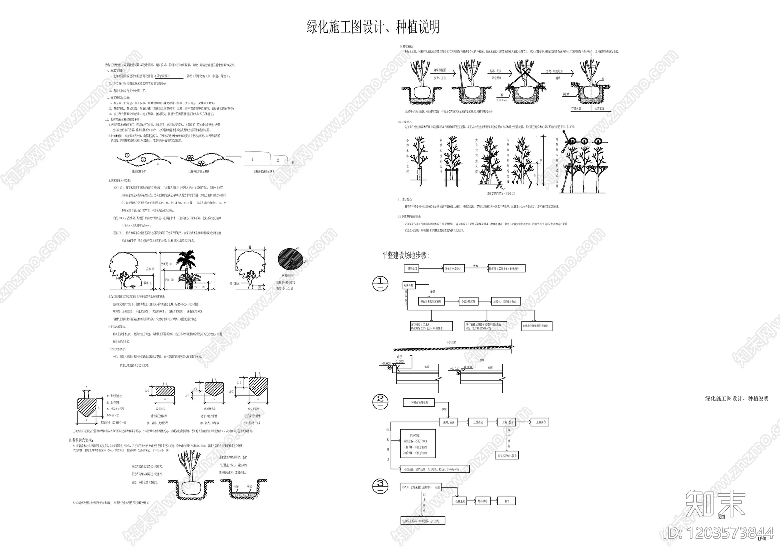 现代设计说明cad施工图下载【ID:1203573844】
