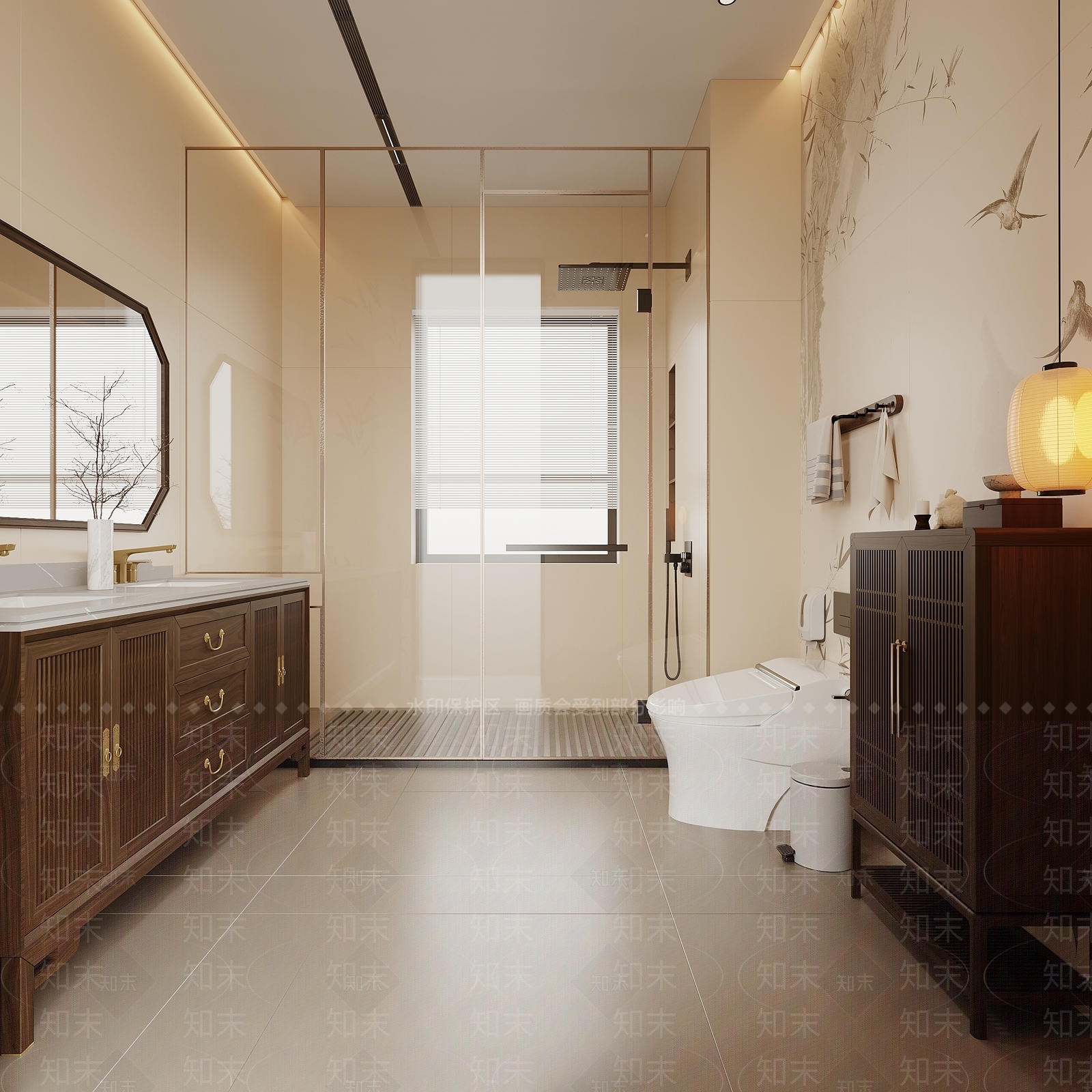 深色储物柜储物柜3D模型下载【ID:1227264176】