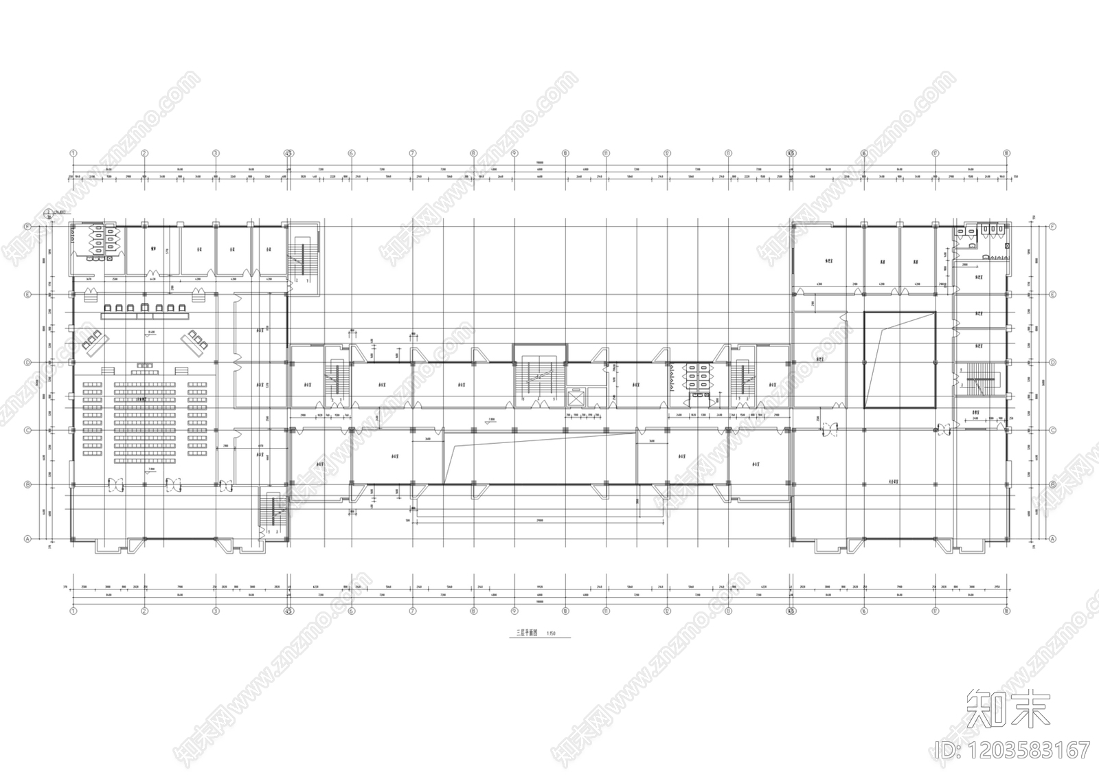现代其他公共建筑cad施工图下载【ID:1203583167】