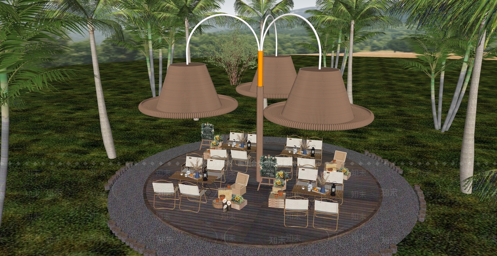 帐篷SU模型下载【ID:1203585368】