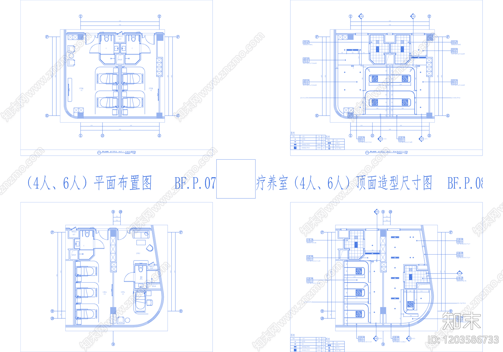 现代医院cad施工图下载【ID:1203586733】