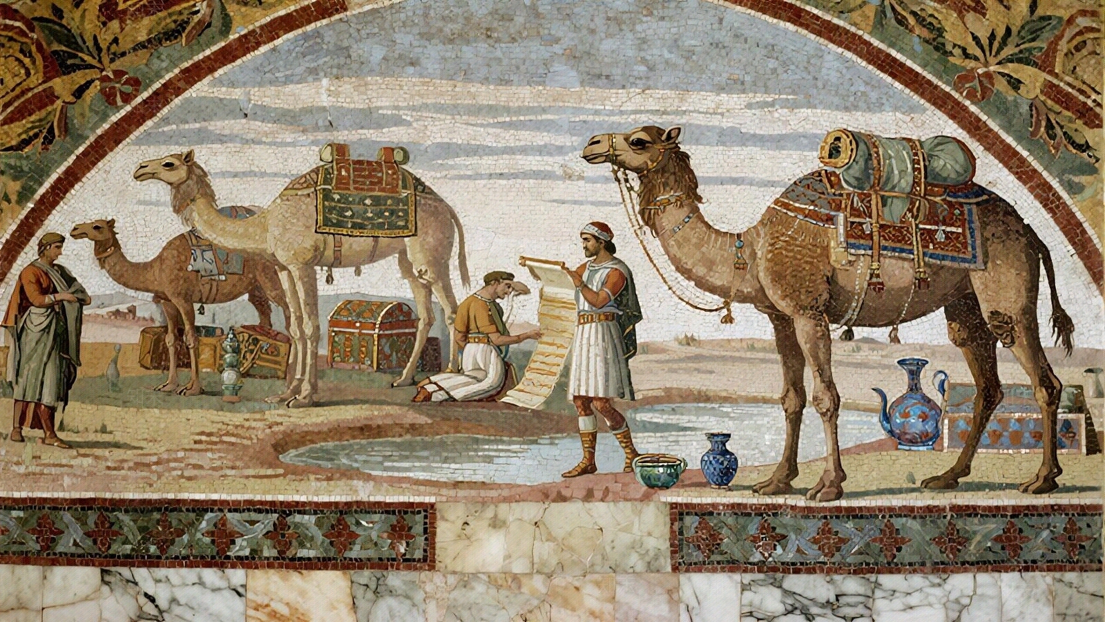 中式壁画贴图下载【ID:1203590761】