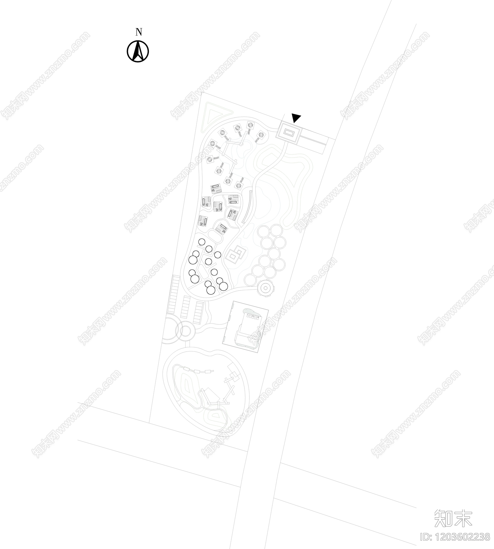 露营cad施工图下载【ID:1203602238】